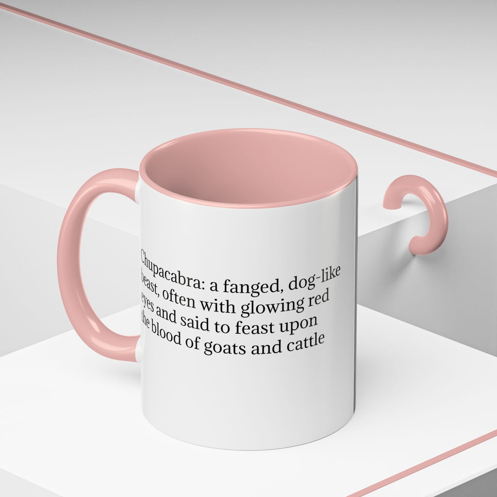 Chupacabra Coffee Mug: Supernatural Beast, Mexican Folklore Gift, Mythical Canine Cryptid