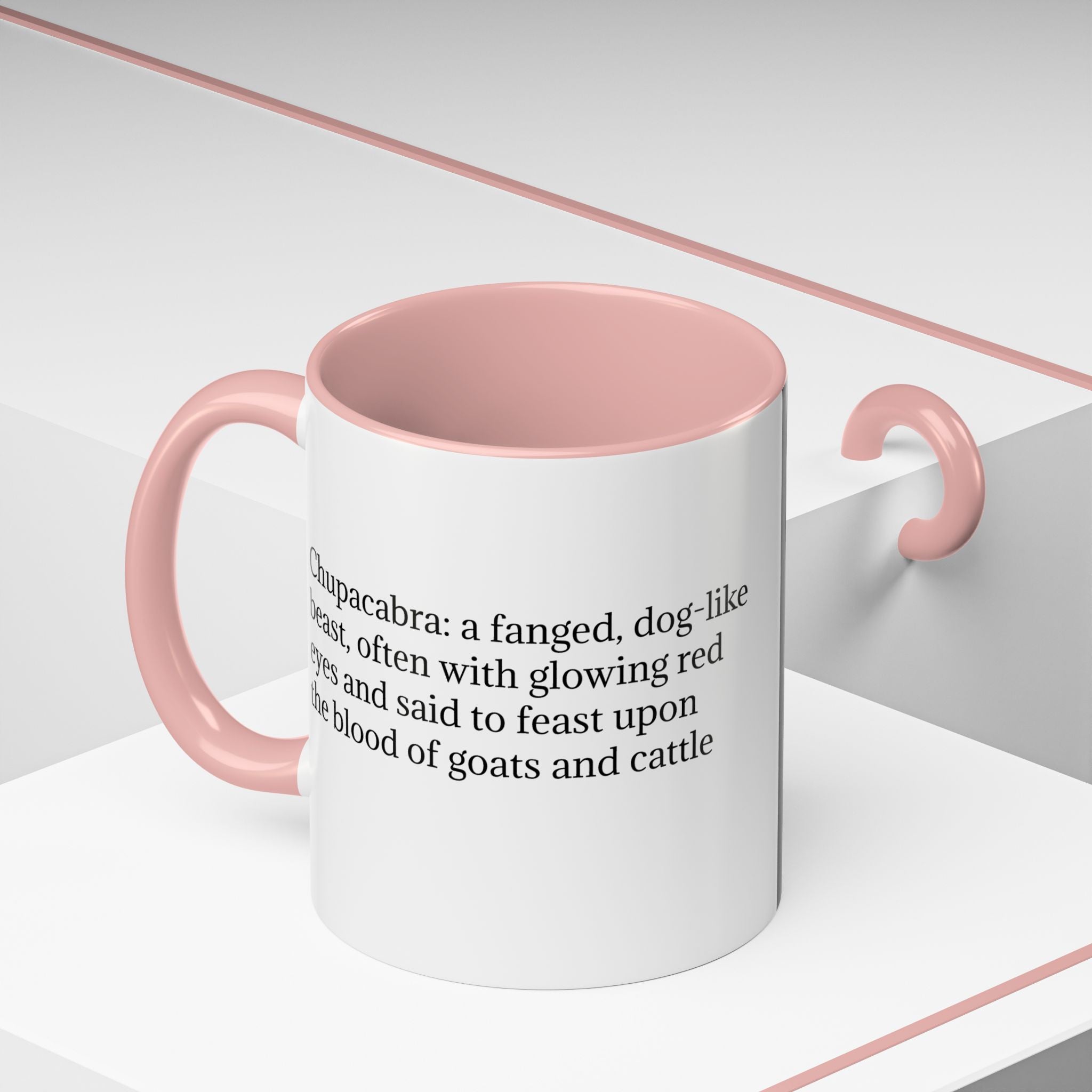 Chupacabra Coffee Mug: Supernatural Beast, Mexican Folklore Gift, Mythical Canine Cryptid