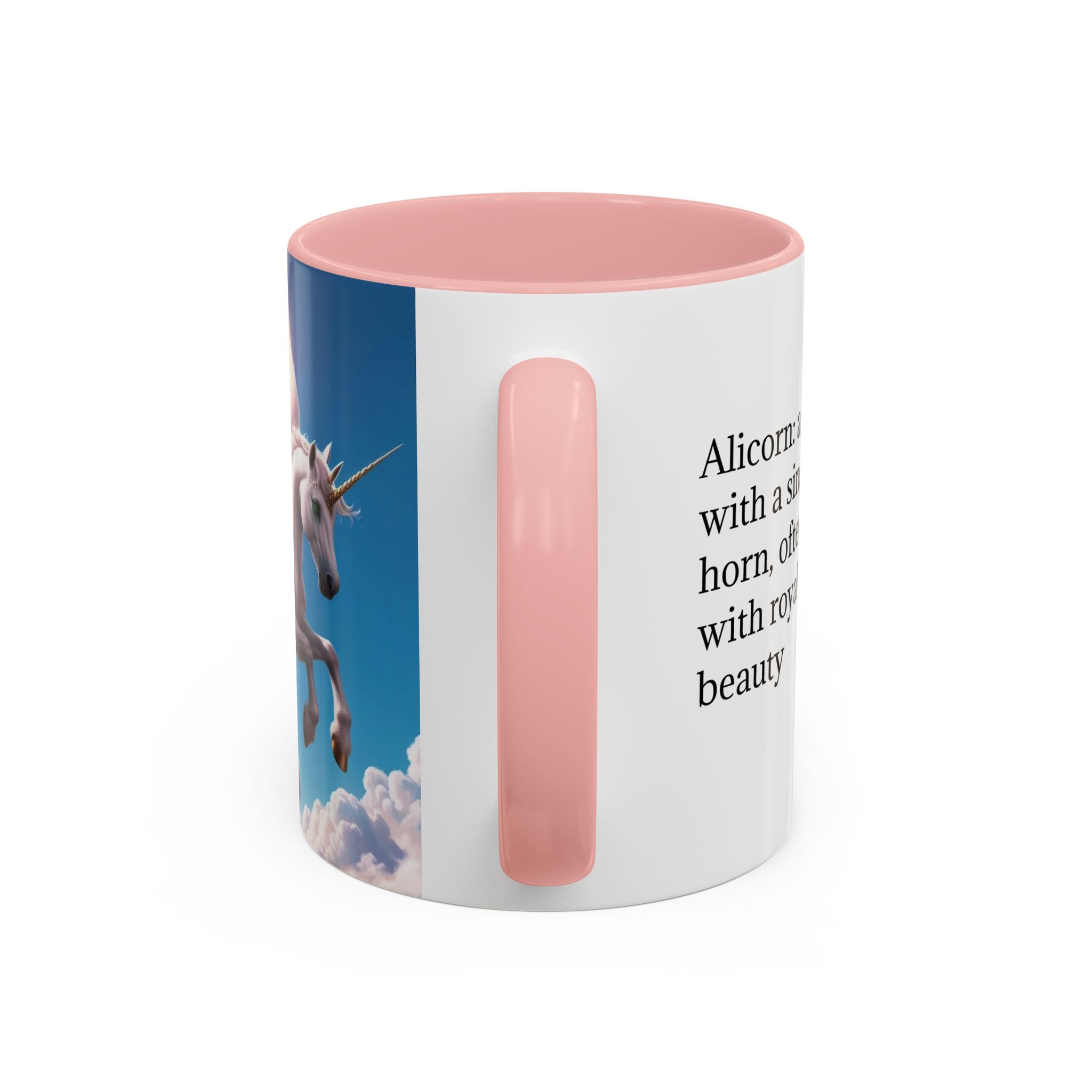 Unicorn Coffee Cup: Fantasy Alicorn Mug, Legendary Creature, Enchanted Gift (Purple)