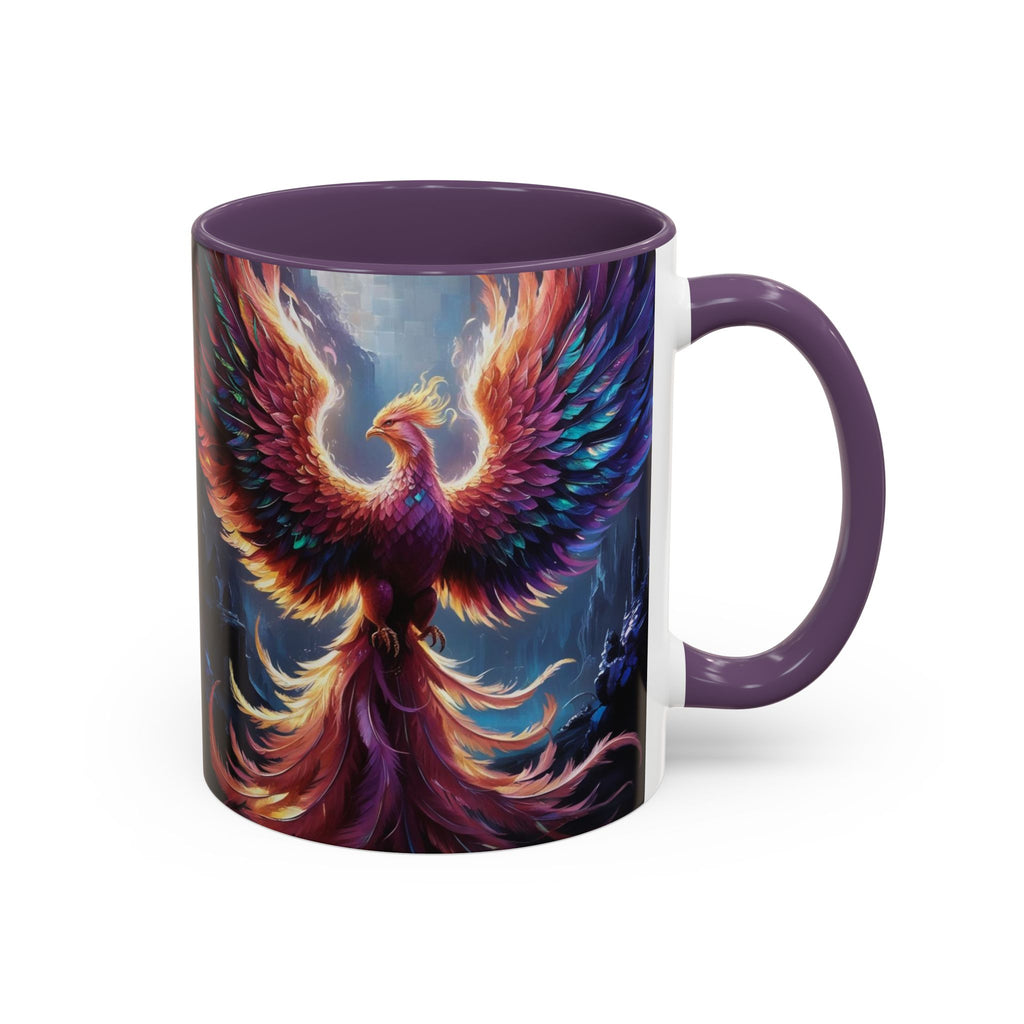 Phoenix Rising Coffee Mug: Firebird, Legendary Creature Coffee Cup, Gift for Women