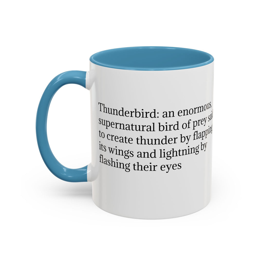 Thunderbird Coffee Mug: Native American Spirit Animal, Southwest Folklore