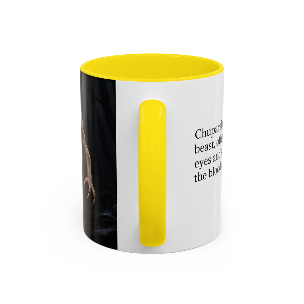 Chupacabra Mug: Cryptid Coffee Cup, Supernatural Beast, Mexican Folklore Gift