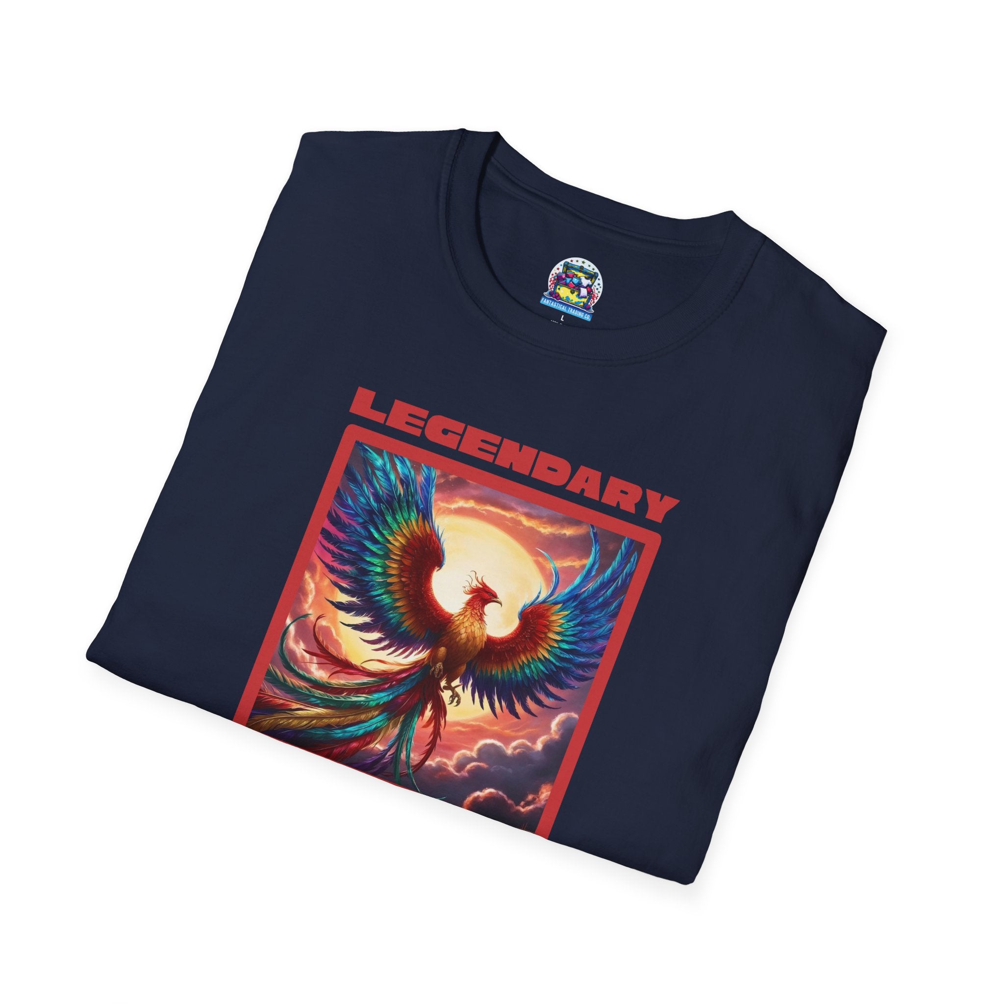 Phoenix Graphic Tee: Legendary Bird, Soft Cotton Shirt, Phoenix Rising Gift
