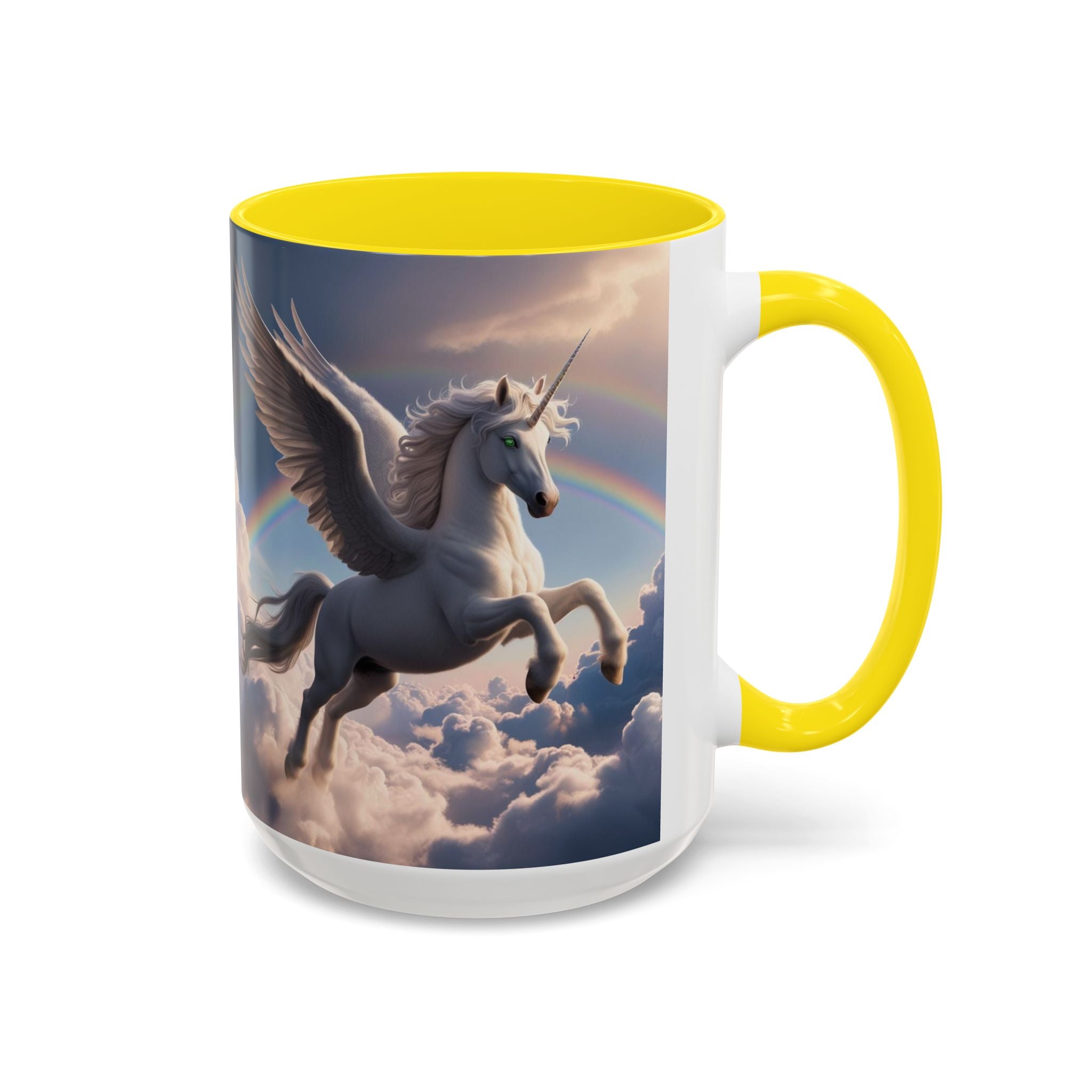 Unicorn Coffee Mug: Enchanted Alicorn, Mythical Creature, Fairytale Gift (Pink)
