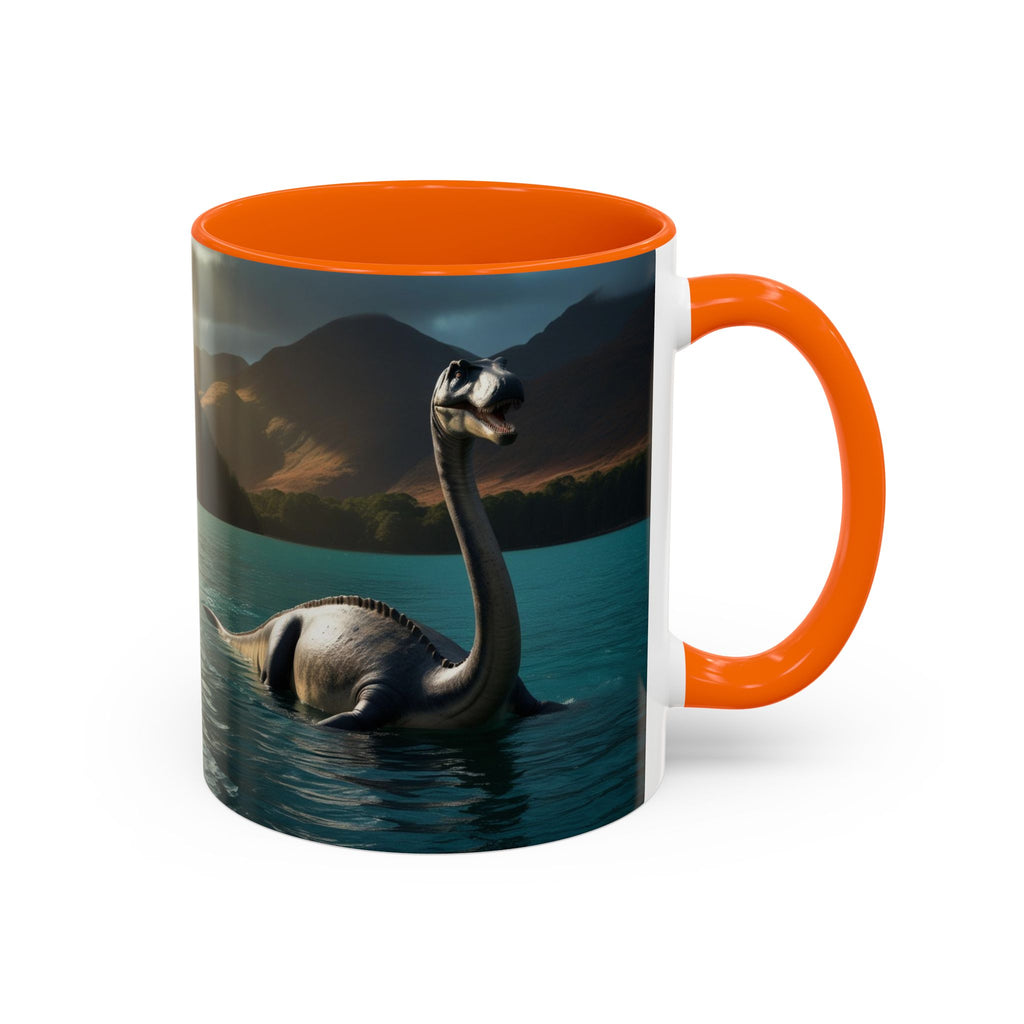 Loch Ness Monster Coffee Mug: Nessie Cryptid Gift, Scottish Sea Creature