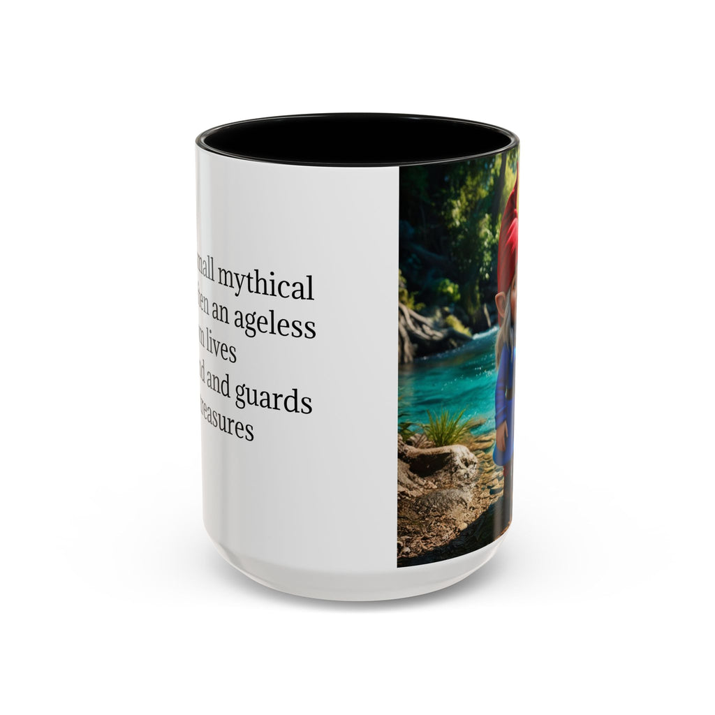 Gnome Mug: Scandinavian Nisse, Nordic Folklore Gift, Mythical Creature Coffee Cup