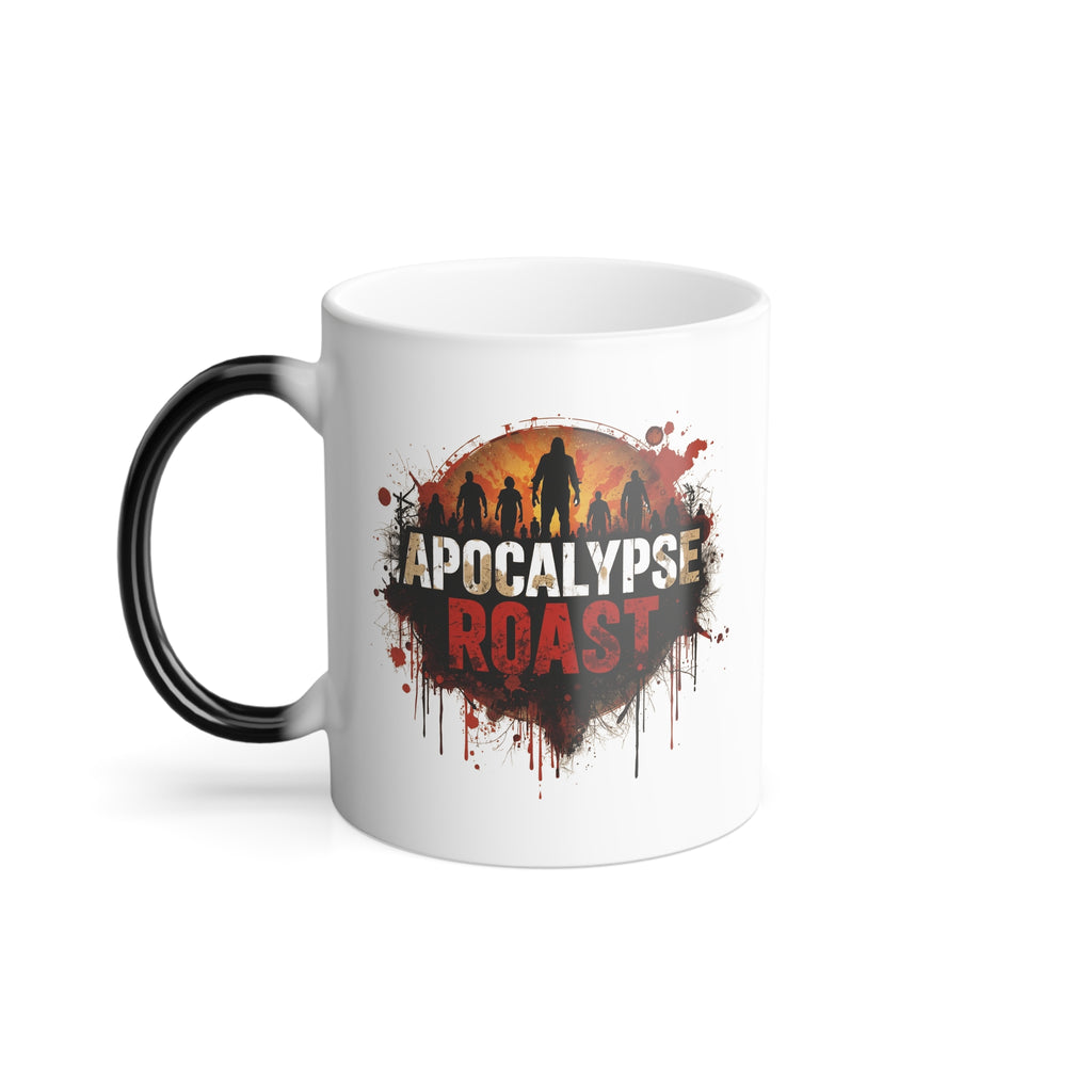 Zombie Coffee Mug: Color Changing, Apocalypse Roast, End of Days (Shipyard)