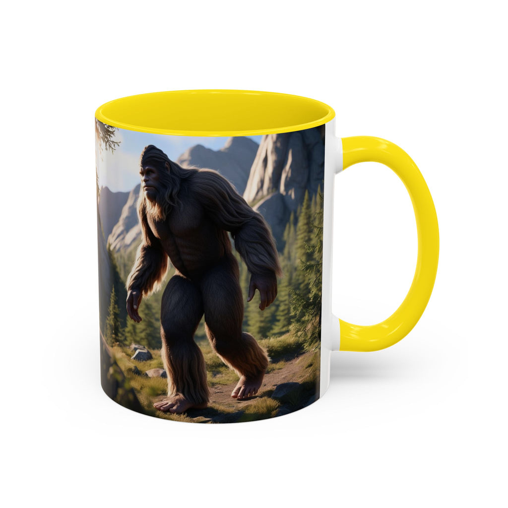 Bigfoot Coffee Cup: Sasquatch Coffee Mug, Pacific Northwest Cryptid, Mythical Creature