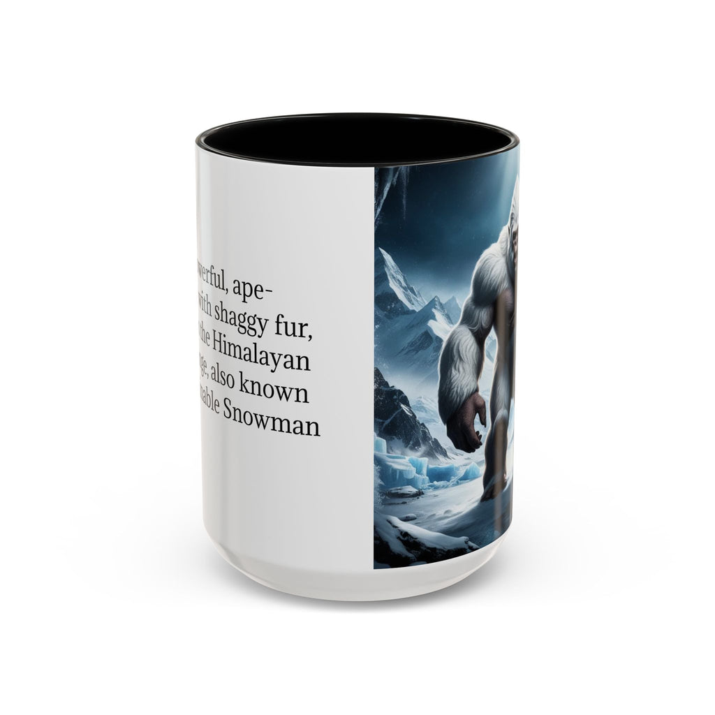 Yeti Coffee Mug: Abominable Snowman, Sasquatch Camping Gift, Himalayan Mountain Cryptid