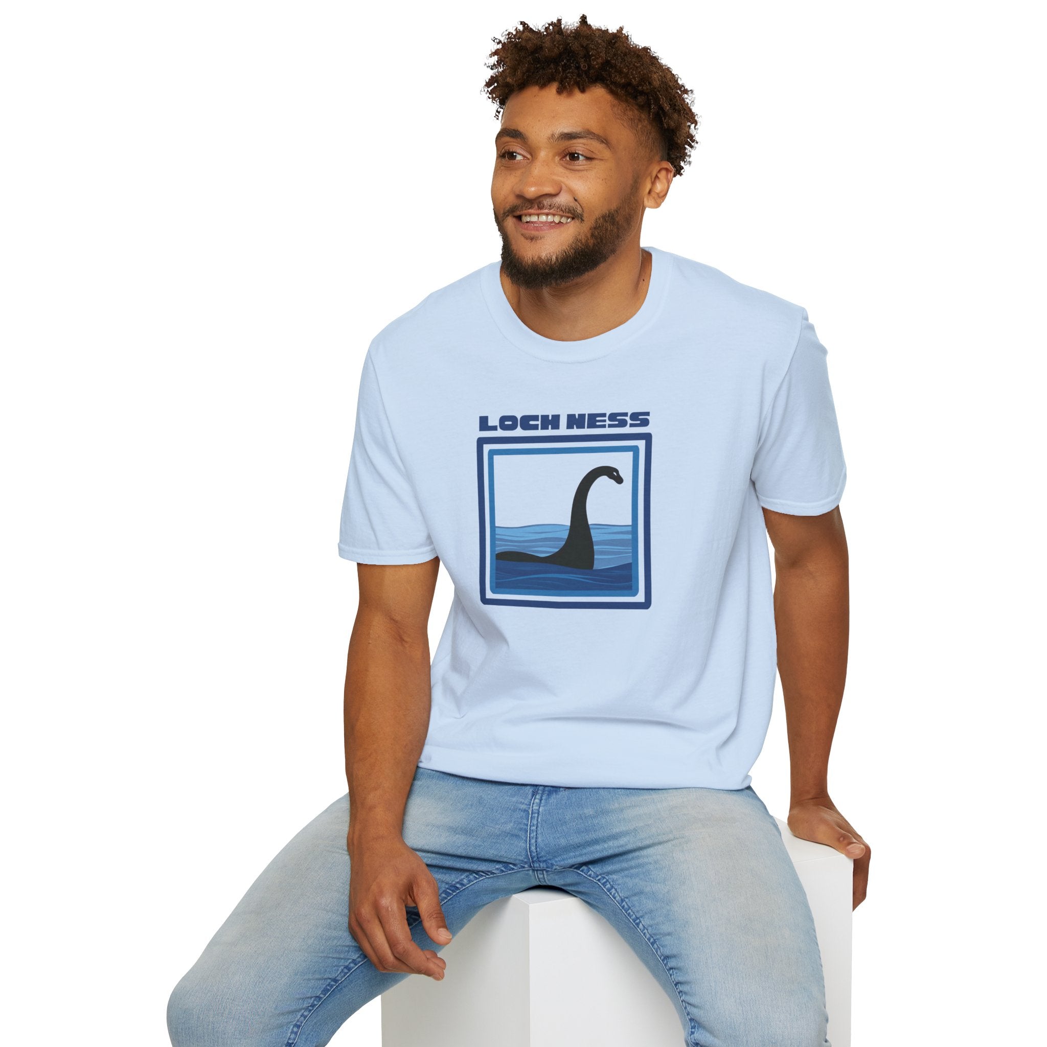 Loch Ness Monster Shirt: Nessie Tshirt, Legendary Creature, Plesiosaurus Graphic Tee