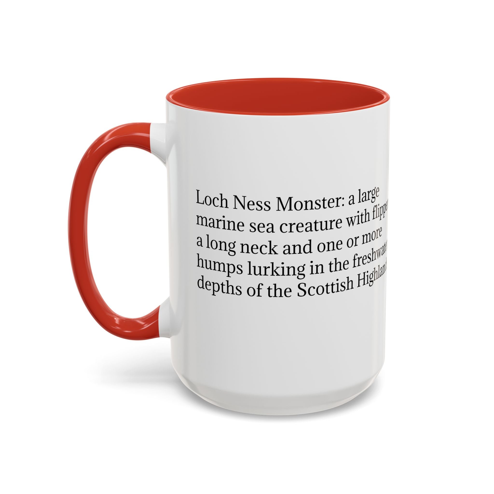 Loch Ness Monster: Nessie Coffee Mug, Mythical Sea Creature, Plesiosaurus Gift