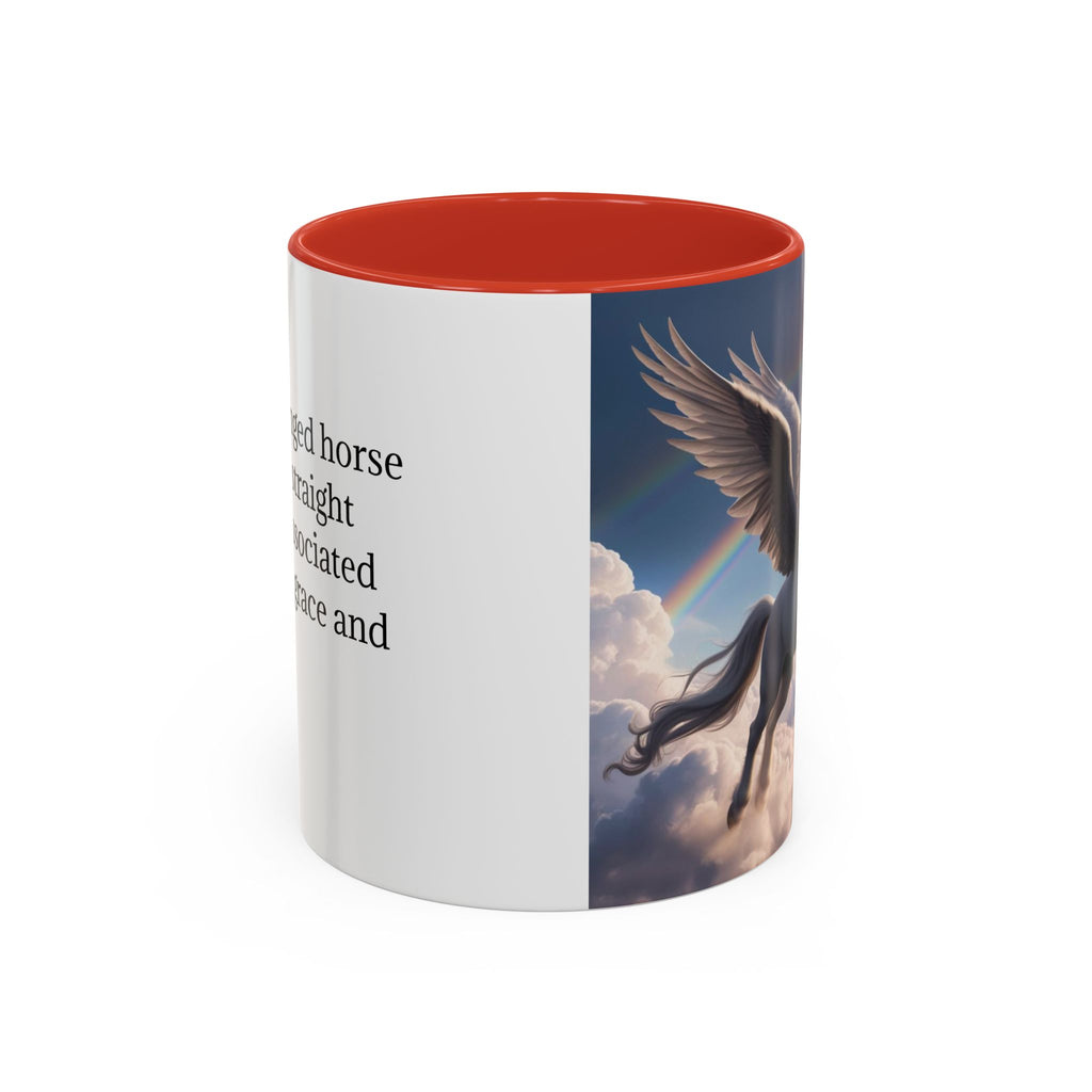 Unicorn Coffee Mug: Enchanted Alicorn, Mythical Creature, Fairytale Gift (Pink)