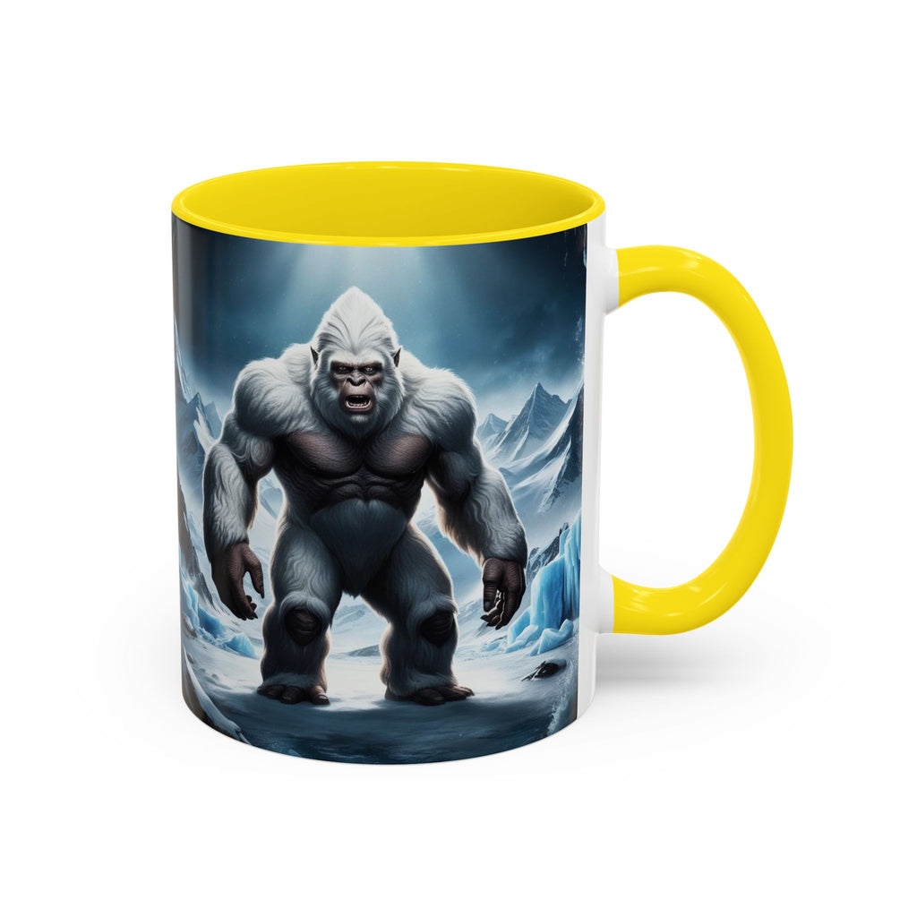 Yeti Coffee Mug: Abominable Snowman, Sasquatch Camping Gift, Himalayan Mountain Cryptid