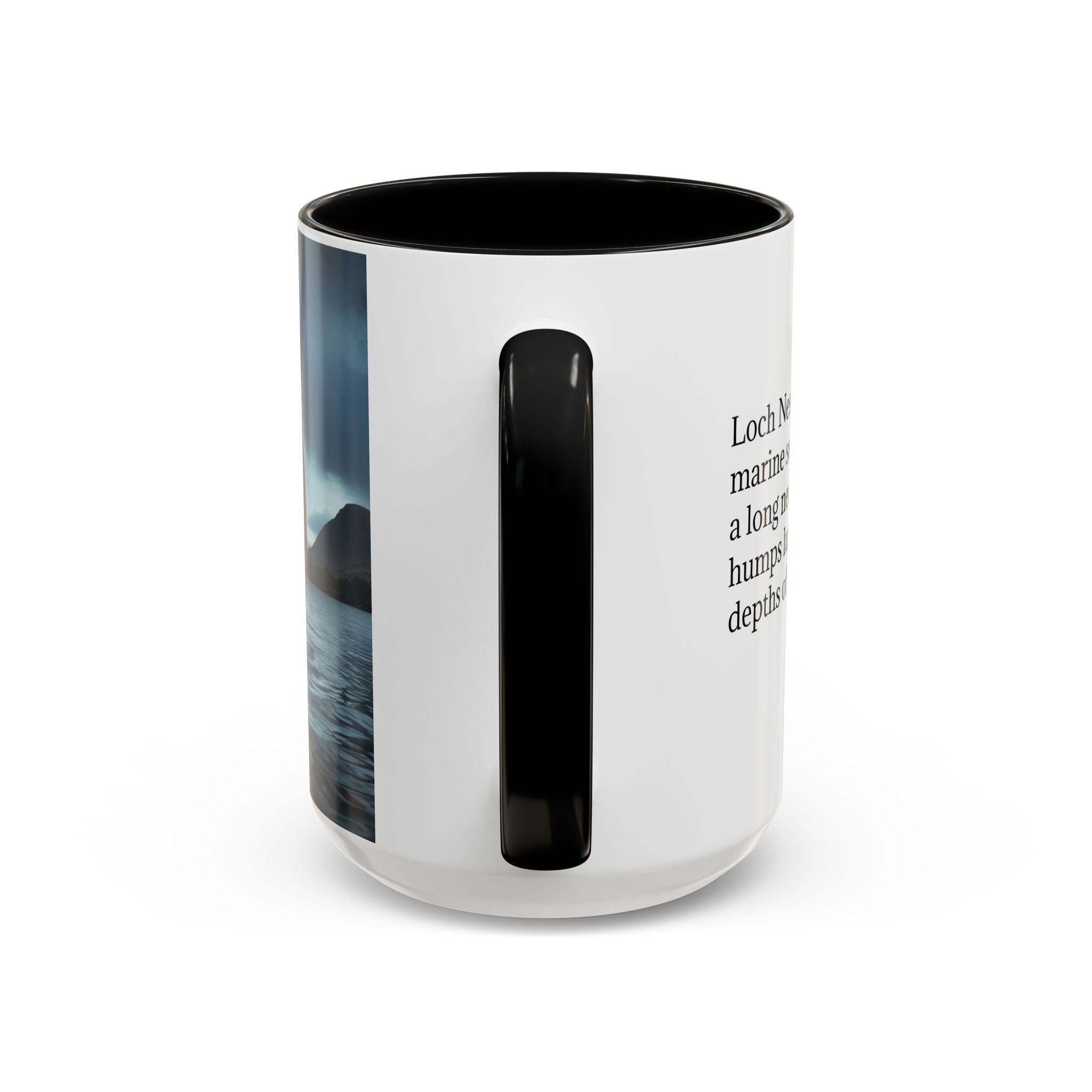 Loch Ness Monster: Nessie Coffee Cup, Legendary Sea Creature, Plesiosaurus Gift
