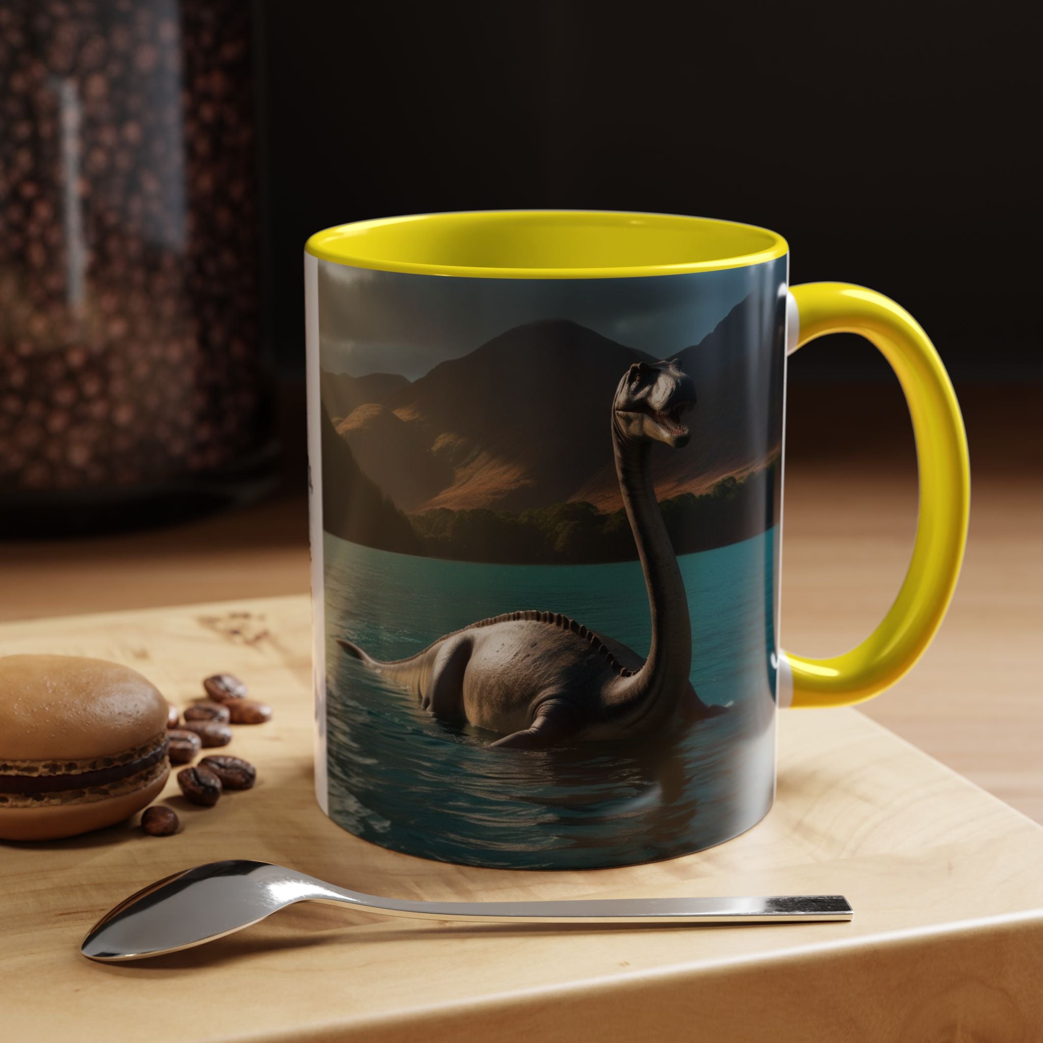 Loch Ness Monster Coffee Mug: Nessie Cryptid Gift, Scottish Sea Creature