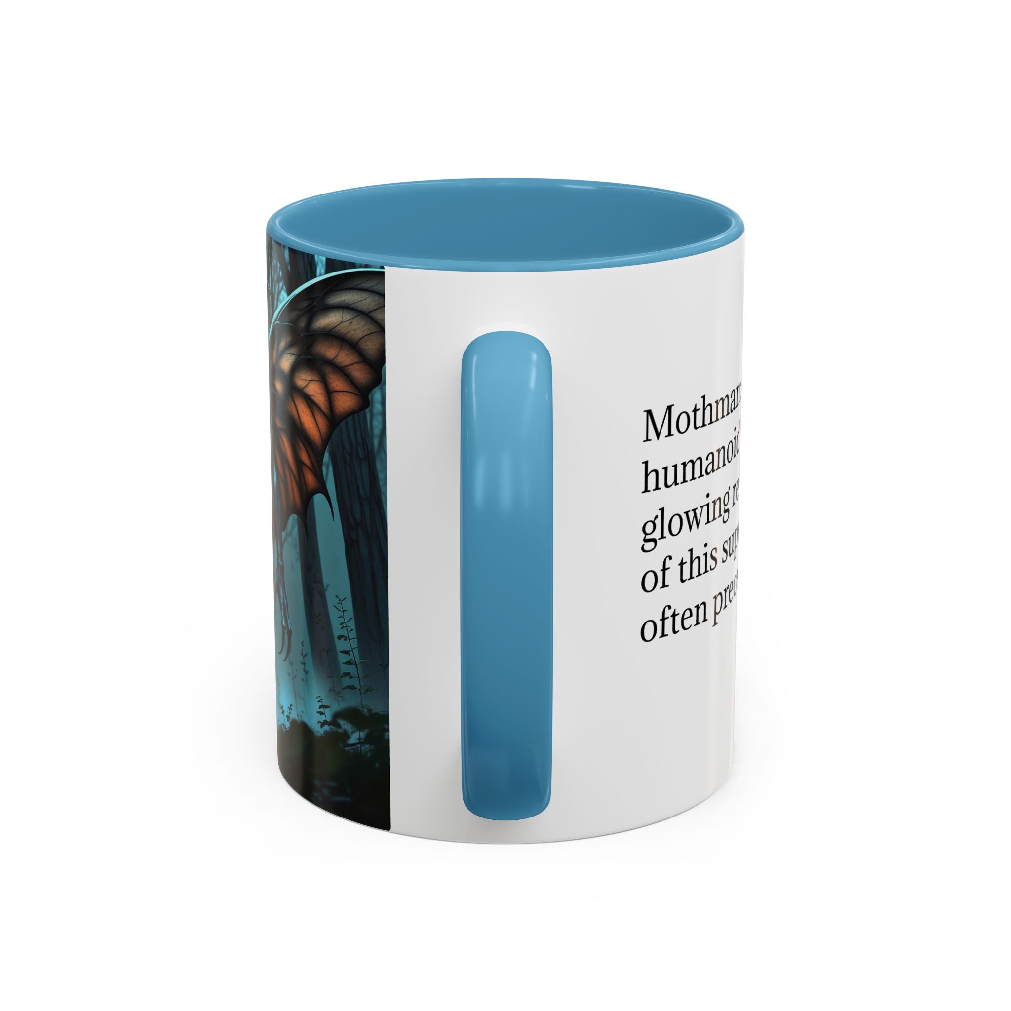 Mothman Mug: Supernatural Coffee Cup, Mythical Creature, Urban Legend (Forrest)