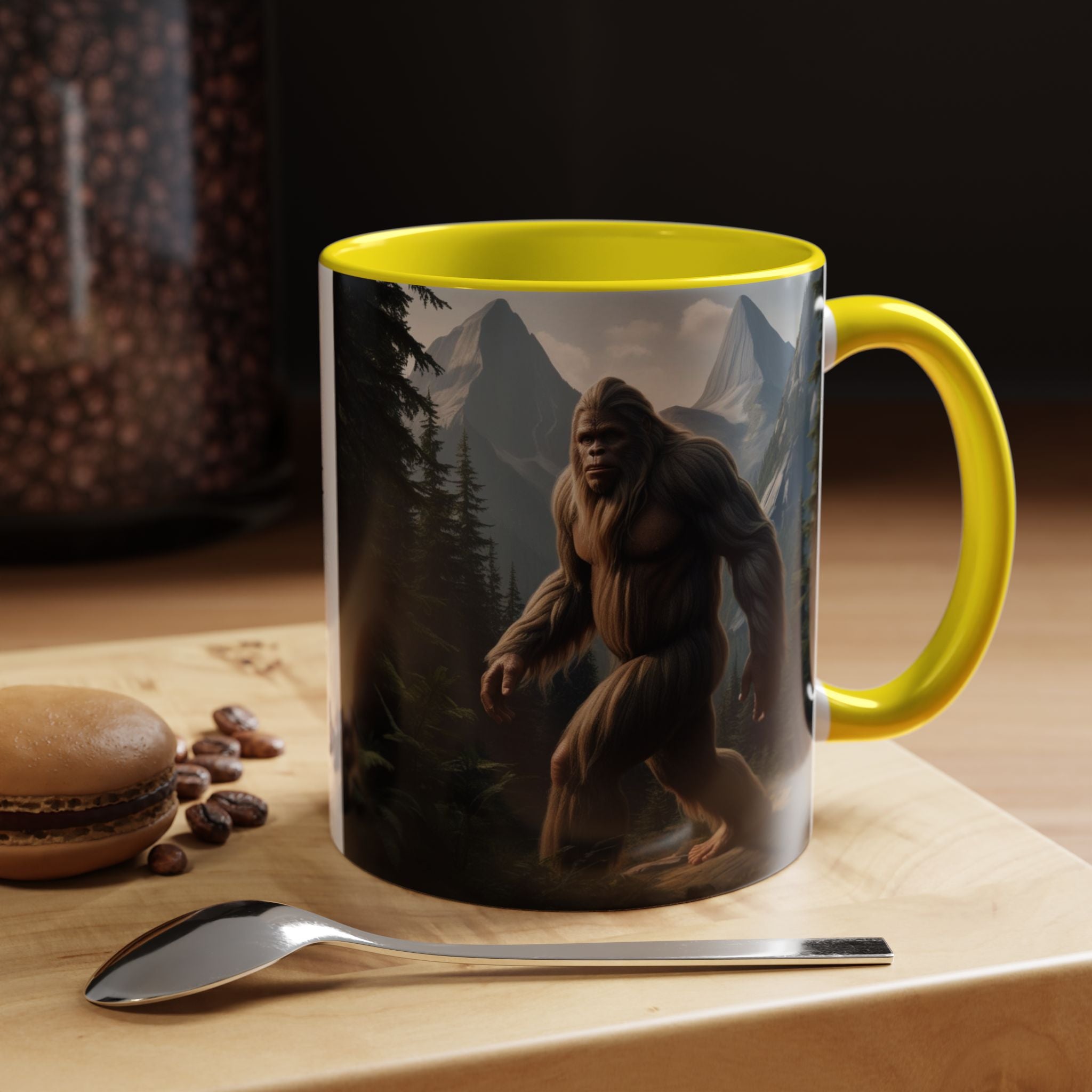 Bigfoot Coffee Mug: Sasquatch, Mythical Creature, Pacific Northwest Cryptid