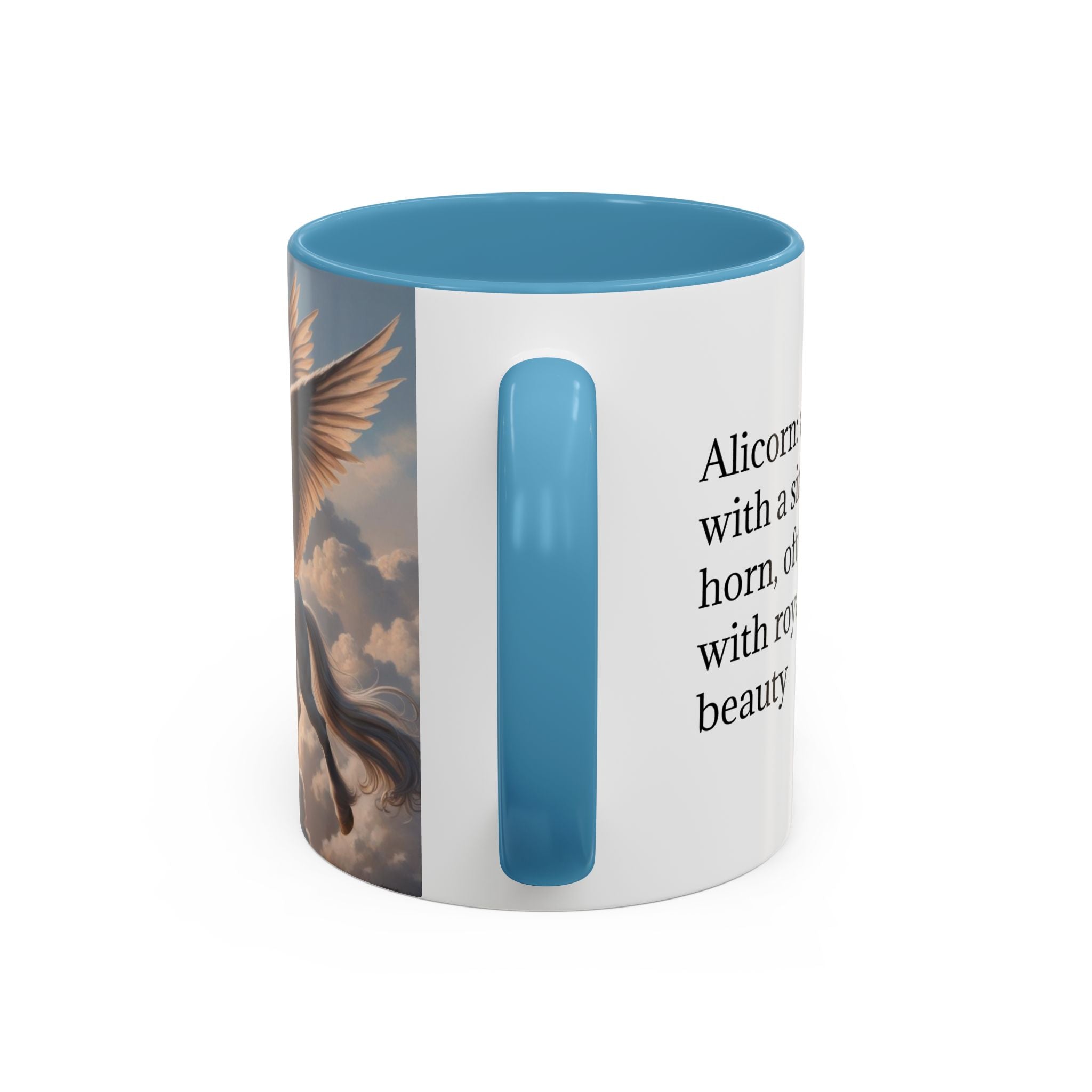 Unicorn Coffee Cup: Enchanted Alicorn Mug, Legendary Creature, Fairytale Gift