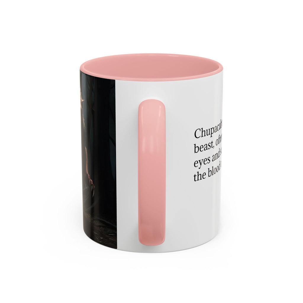 Chupacabra Coffee Mug: Supernatural Beast, Mexican Folklore Gift, Mythical Canine Cryptid