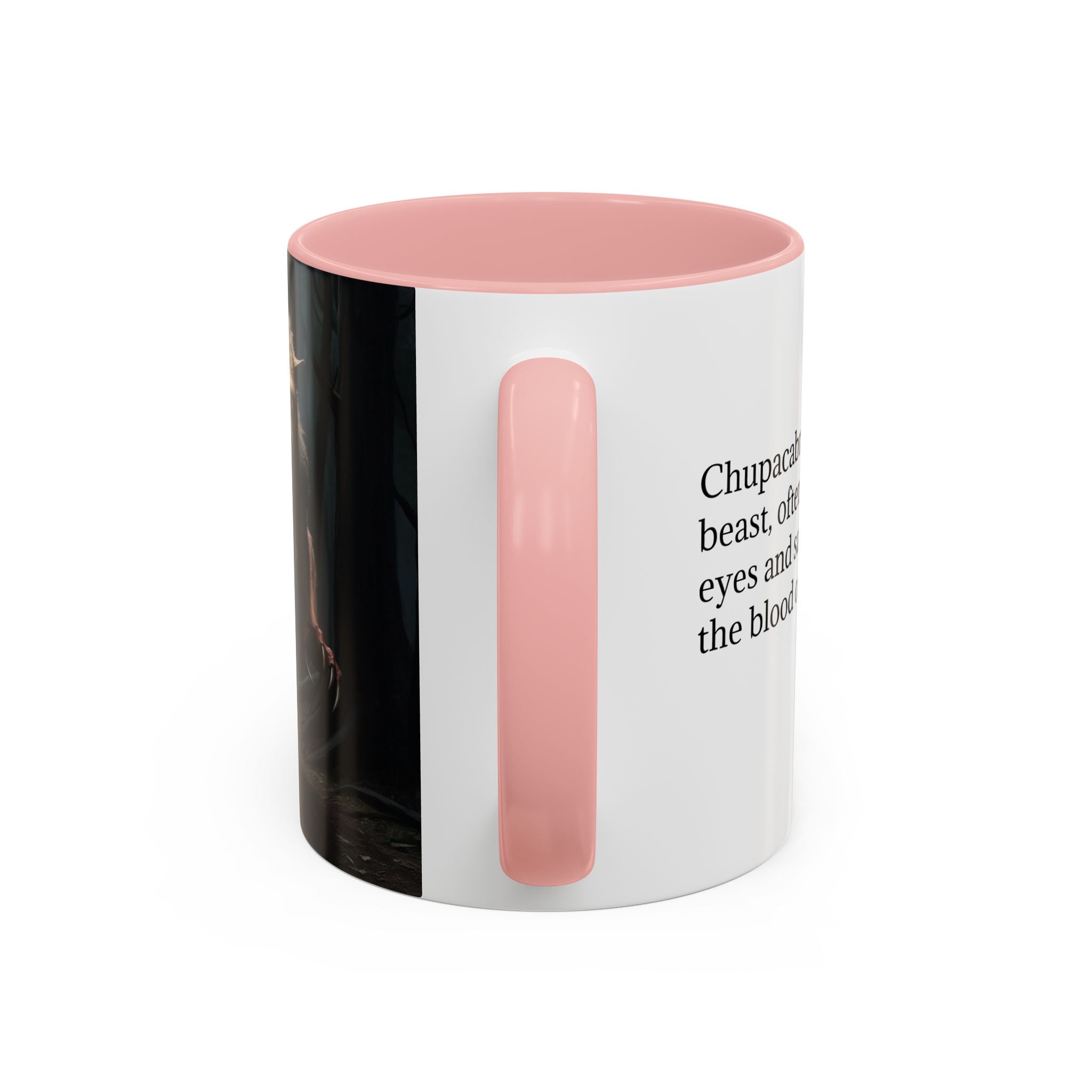 Chupacabra Coffee Mug: Supernatural Beast, Mexican Folklore Gift, Mythical Canine Cryptid