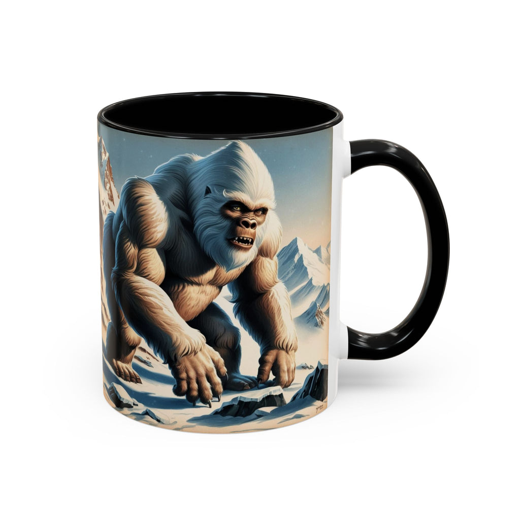 Abominable Snowman Coffee Mug: Himalayan Mountain Yeti, Mythical Creature, Sasquatch Gift