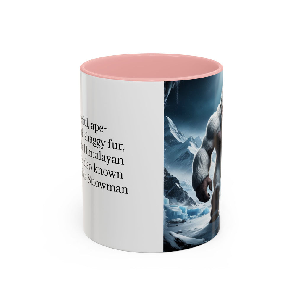 Yeti Coffee Mug: Abominable Snowman, Sasquatch Camping Gift, Himalayan Mountain Cryptid