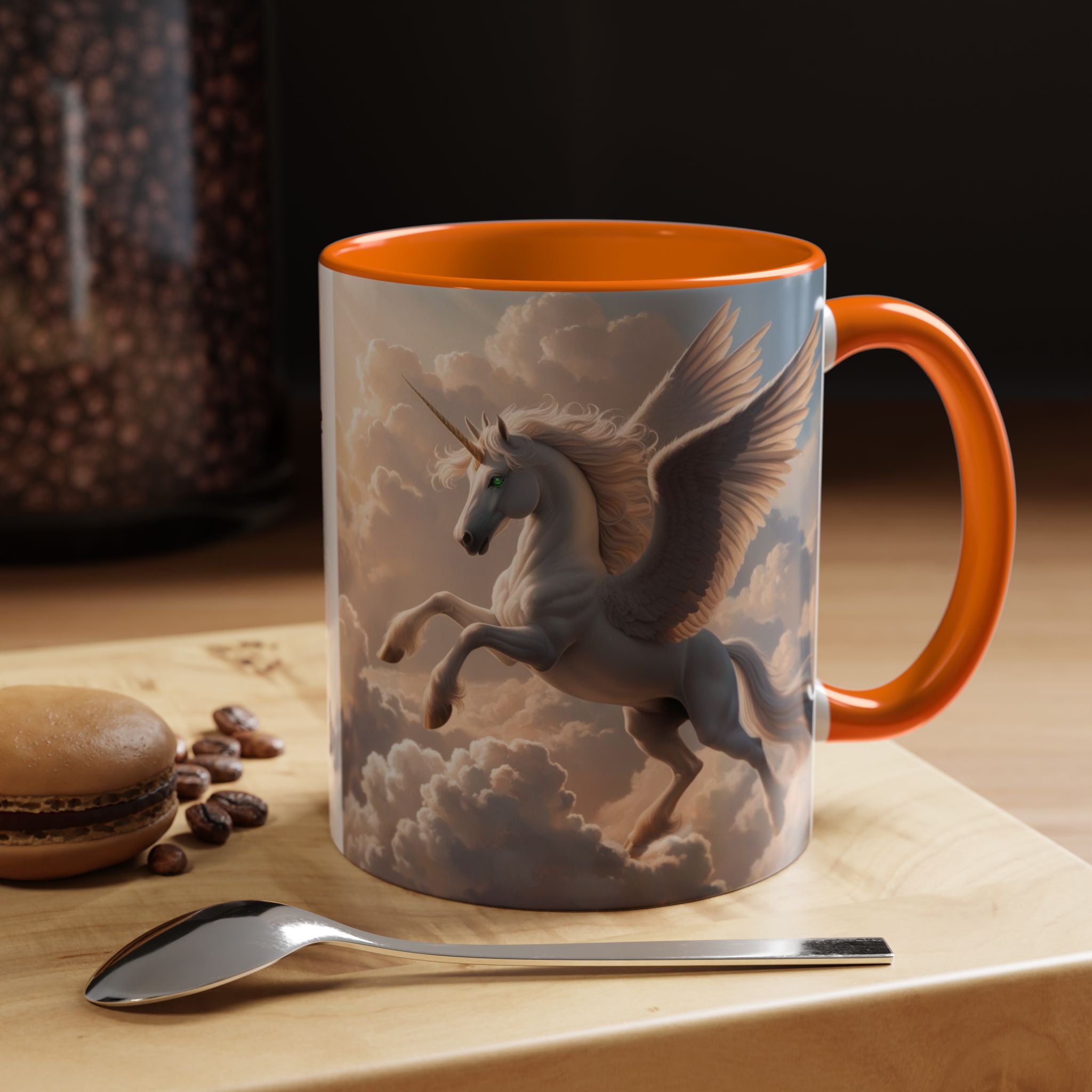 Unicorn Coffee Cup: Enchanted Alicorn Mug, Legendary Creature, Fairytale Gift