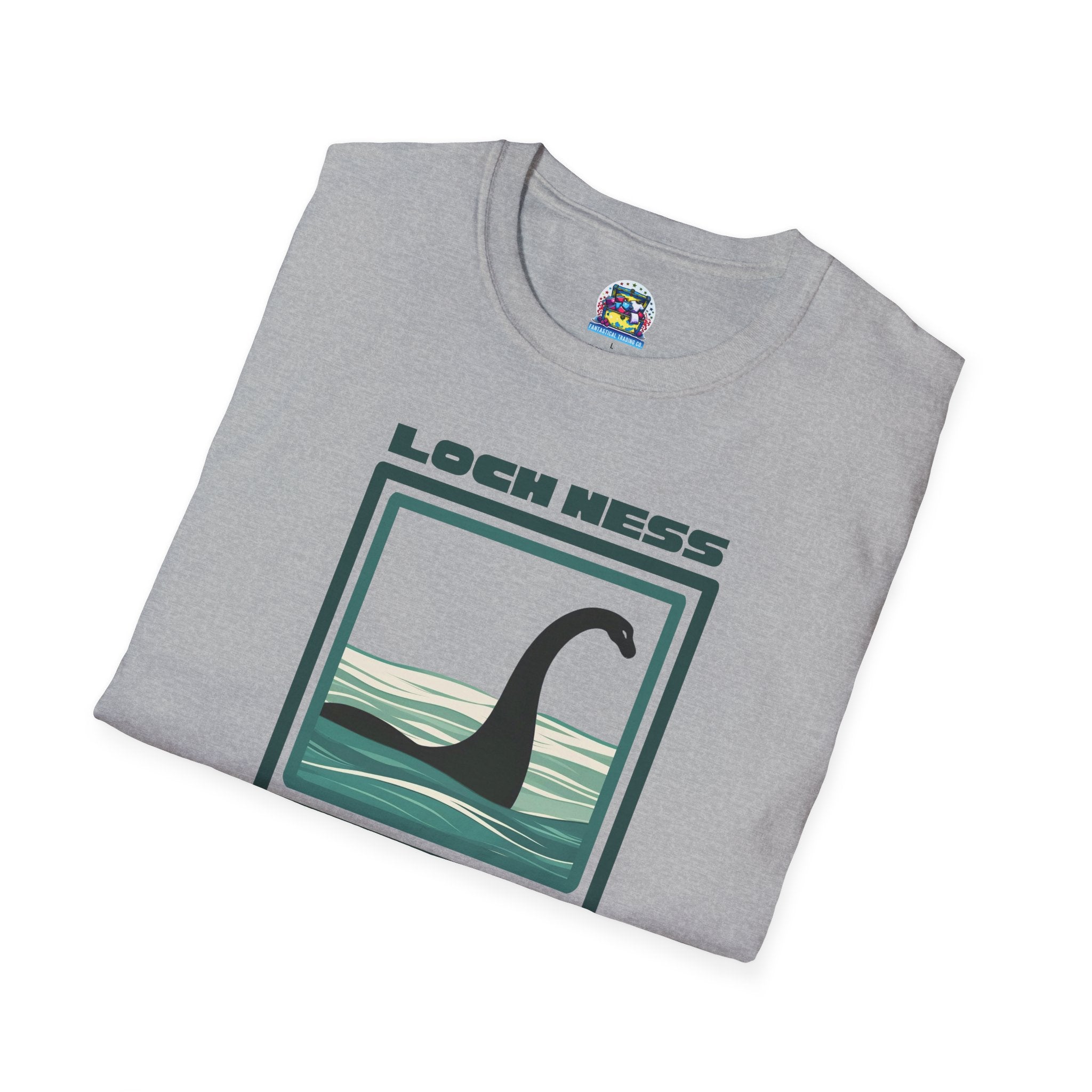 Lochness Monster Shirt: Nessie T-Shirt, Plesiosaurus Graphic Tee, Loch Ness Retro Clothing