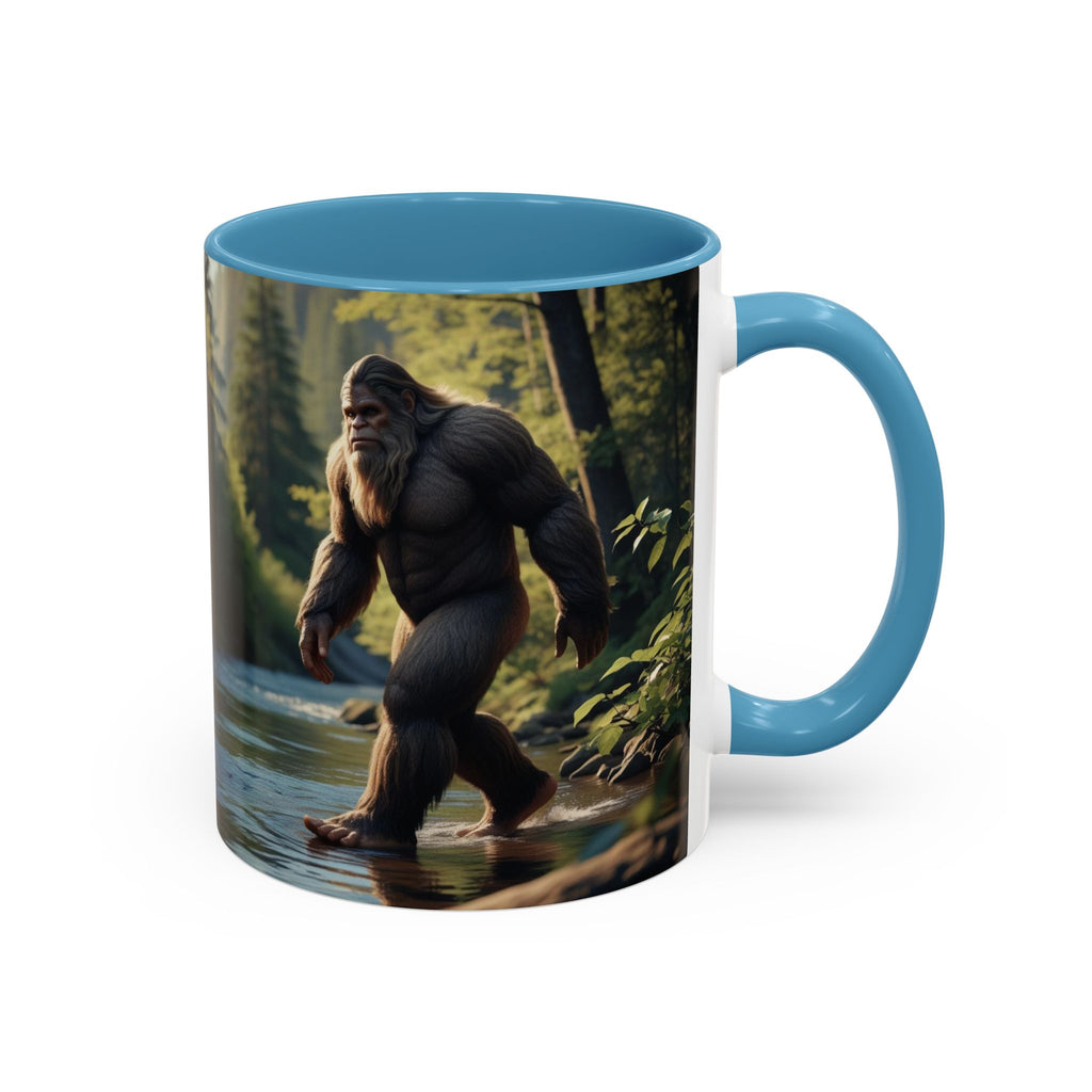 Bigfoot Coffee Mug: Sasquatch, Forest Cryptid, Mythical Creature, Camping Gift