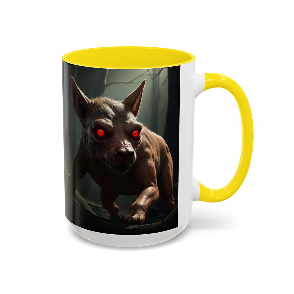 Chupacabra Coffee Cup Supernatural Beast, Mexican Folklore Gift, Mythical Canine Cryptid