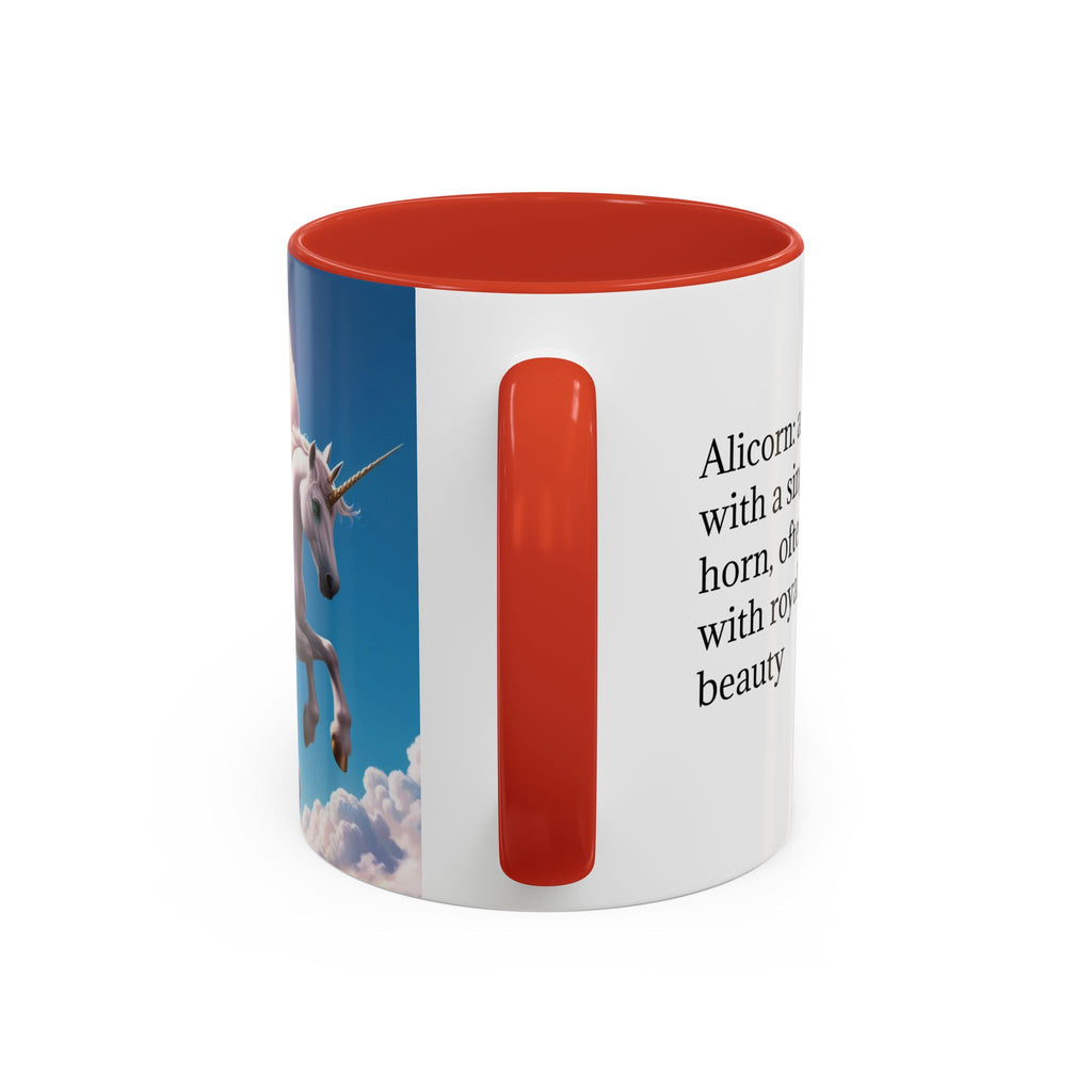 Unicorn Coffee Cup: Fantasy Alicorn Mug, Legendary Creature, Enchanted Gift (Purple)