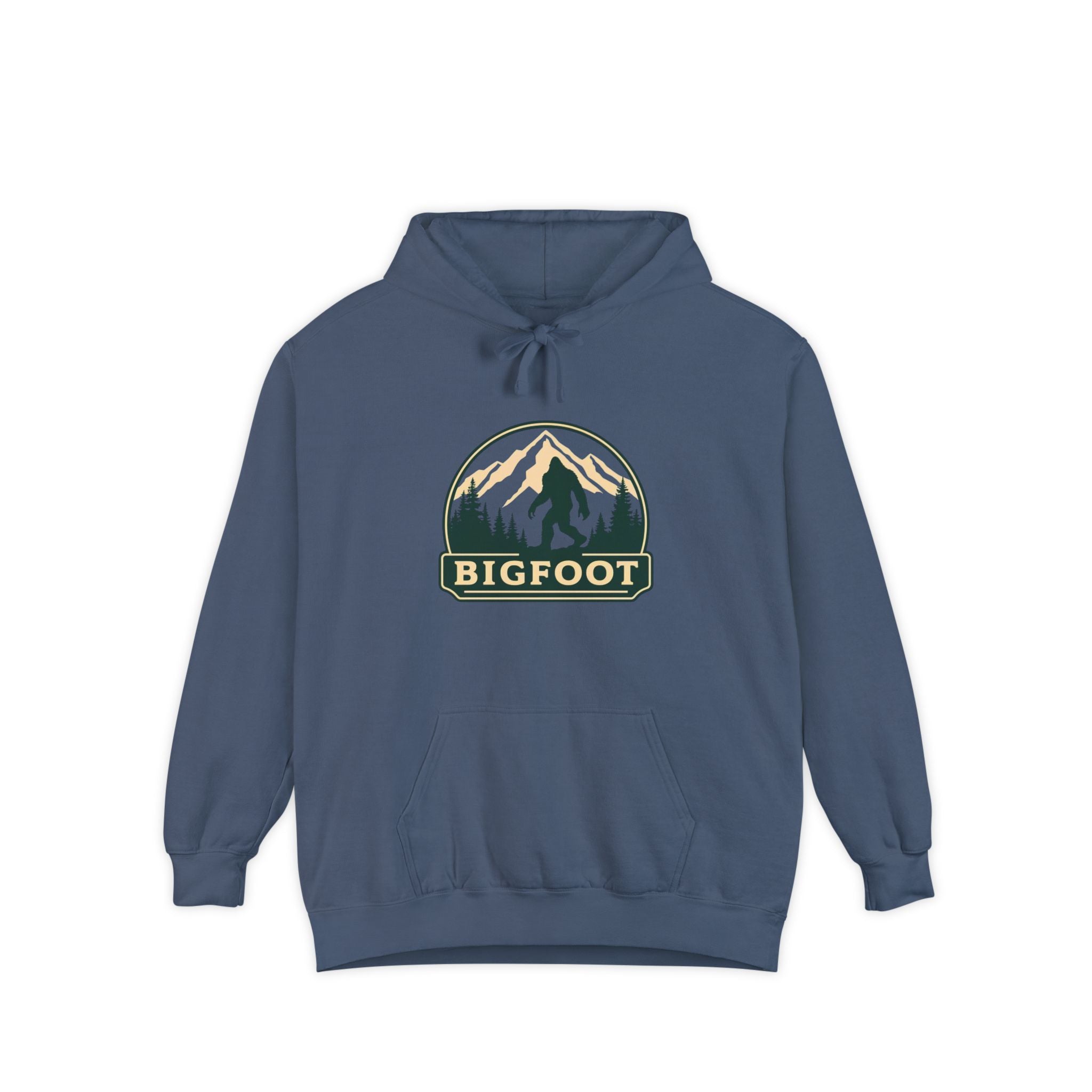 Sasquatch Hoodie - Comfort Colors® | Bigfoot Sweatshirt, Hiking Gift for Nature Lovers, Cozy Unisex Pullover