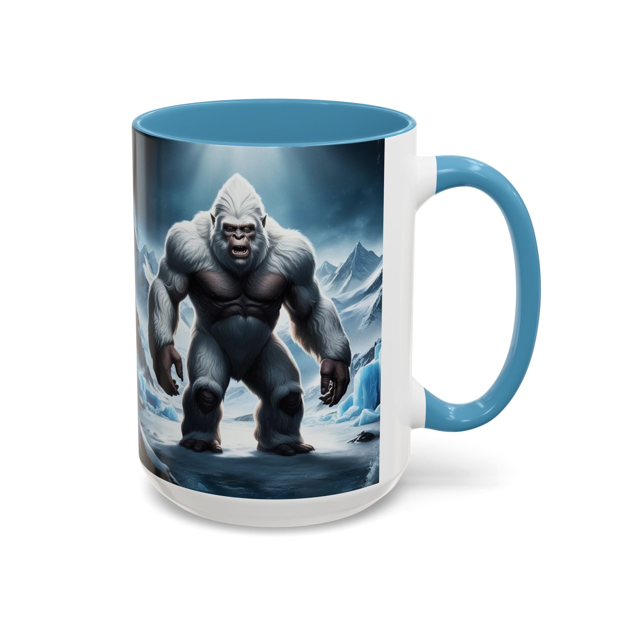 Yeti Coffee Mug: Abominable Snowman, Sasquatch Camping Gift, Himalayan Mountain Cryptid