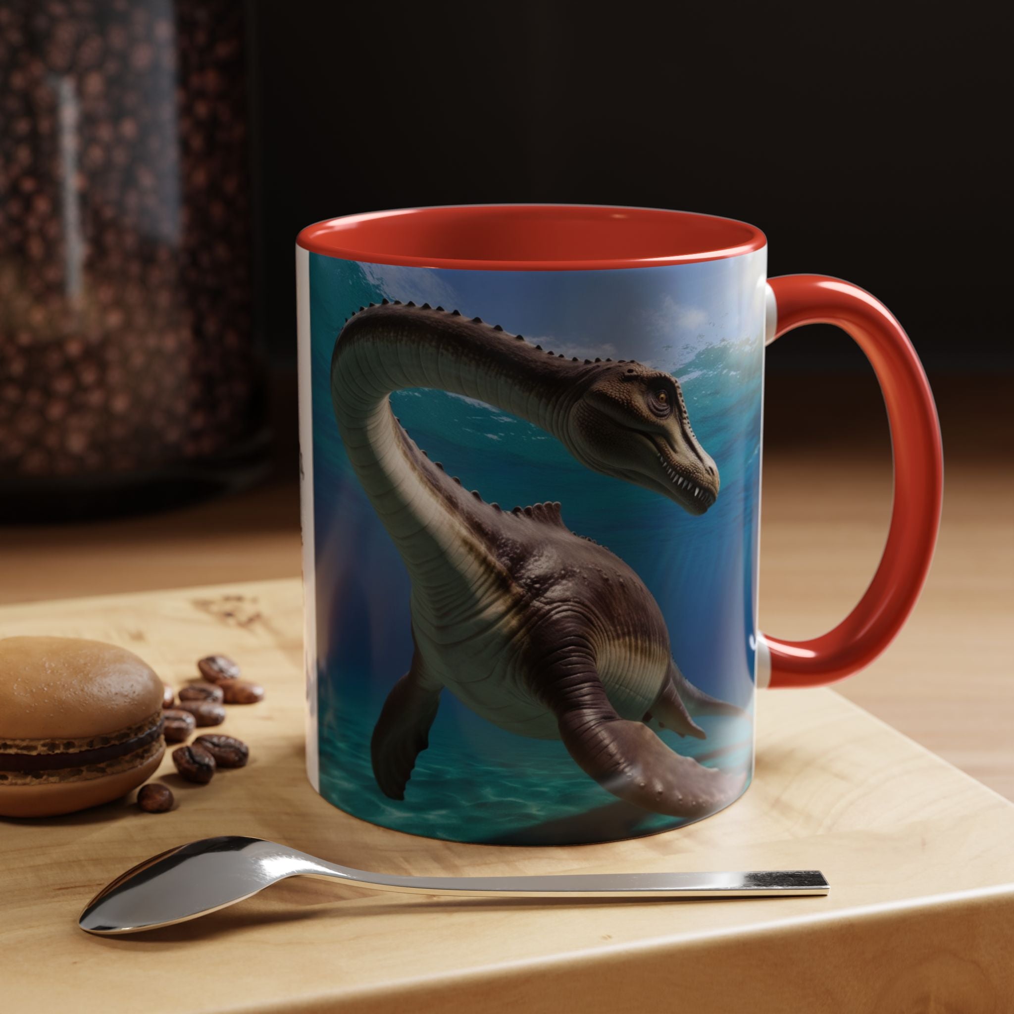 Loch Ness Monster: Nessie Coffee Mug, Mythical Sea Creature, Plesiosaurus Gift