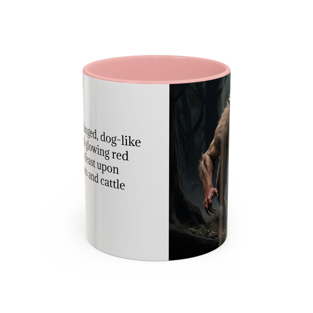 Chupacabra Coffee Mug: Supernatural Beast, Mexican Folklore Gift, Mythical Canine Cryptid