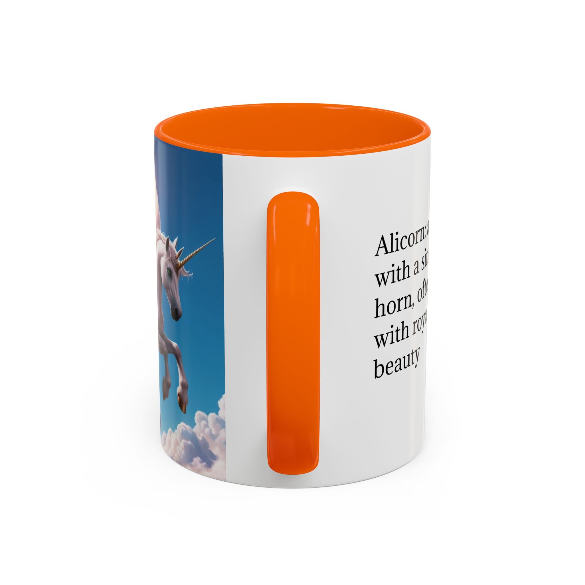 Unicorn Coffee Cup: Fantasy Alicorn Mug, Legendary Creature, Enchanted Gift (Purple)