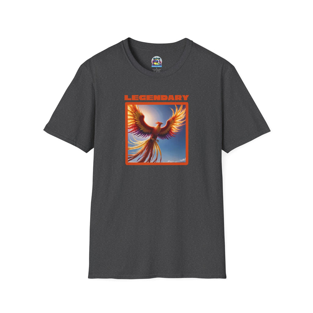 Phoenix Shirt: Legendary Bird Graphic Tee, Phoenix Rising, Mythical Creature Tshirt