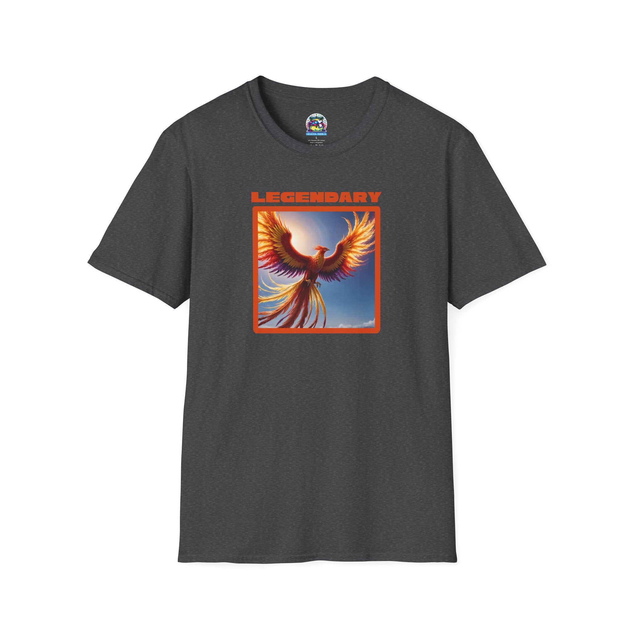 Phoenix Shirt: Legendary Bird Graphic Tee, Phoenix Rising, Mythical Creature Tshirt