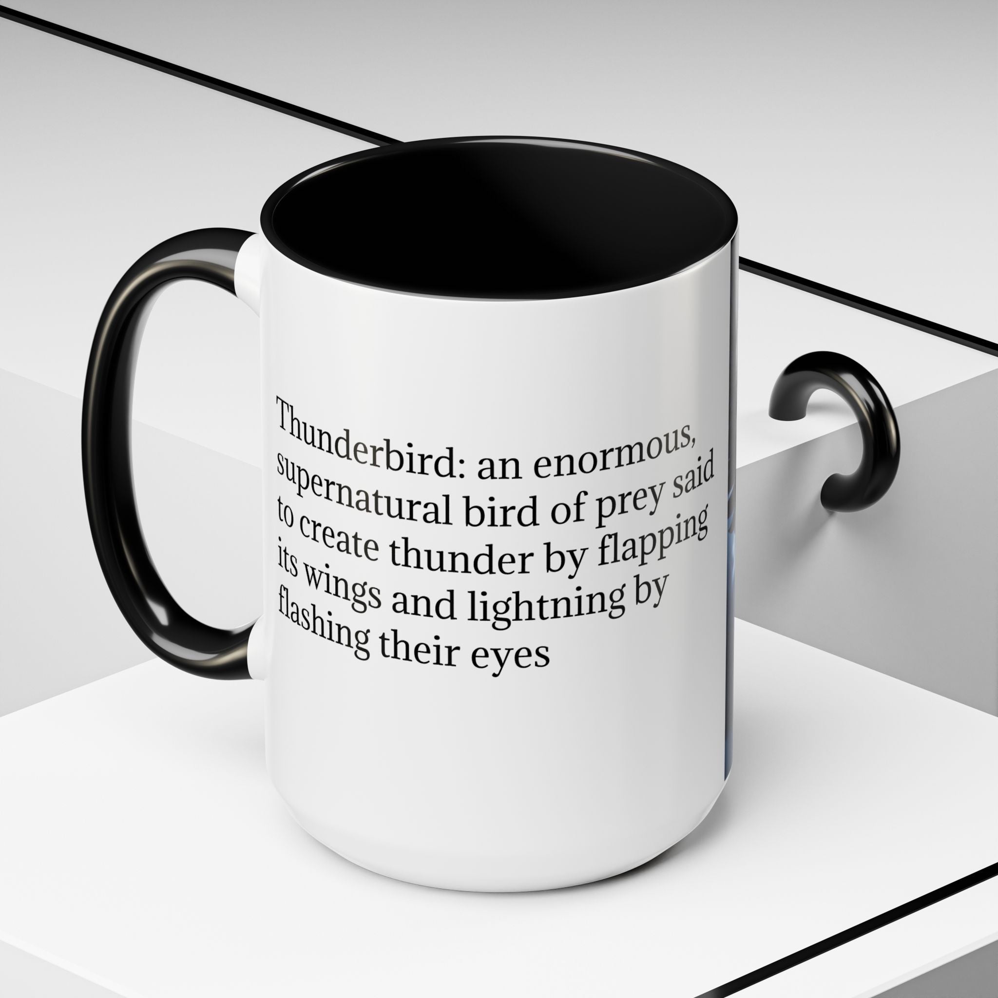 Thunderbird Coffee Mug: Mythical Creature, Native American, Cryptid Eagle