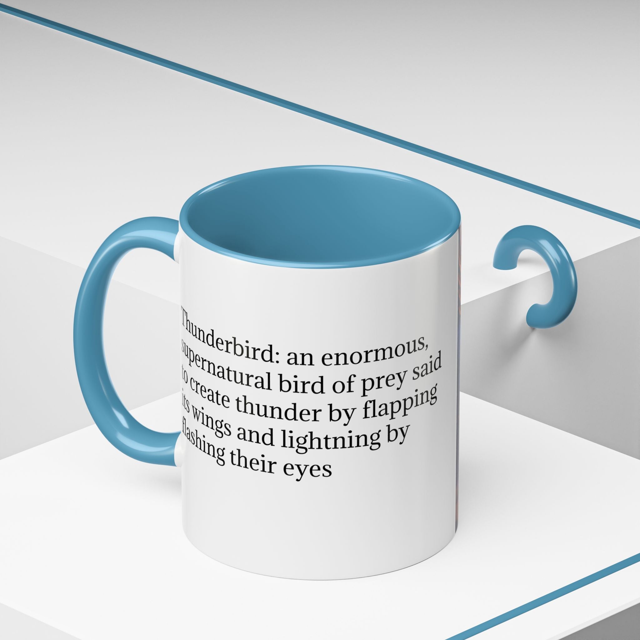 Thunderbird Coffee Mug: Native American Spirit Animal, Southwest Folklore