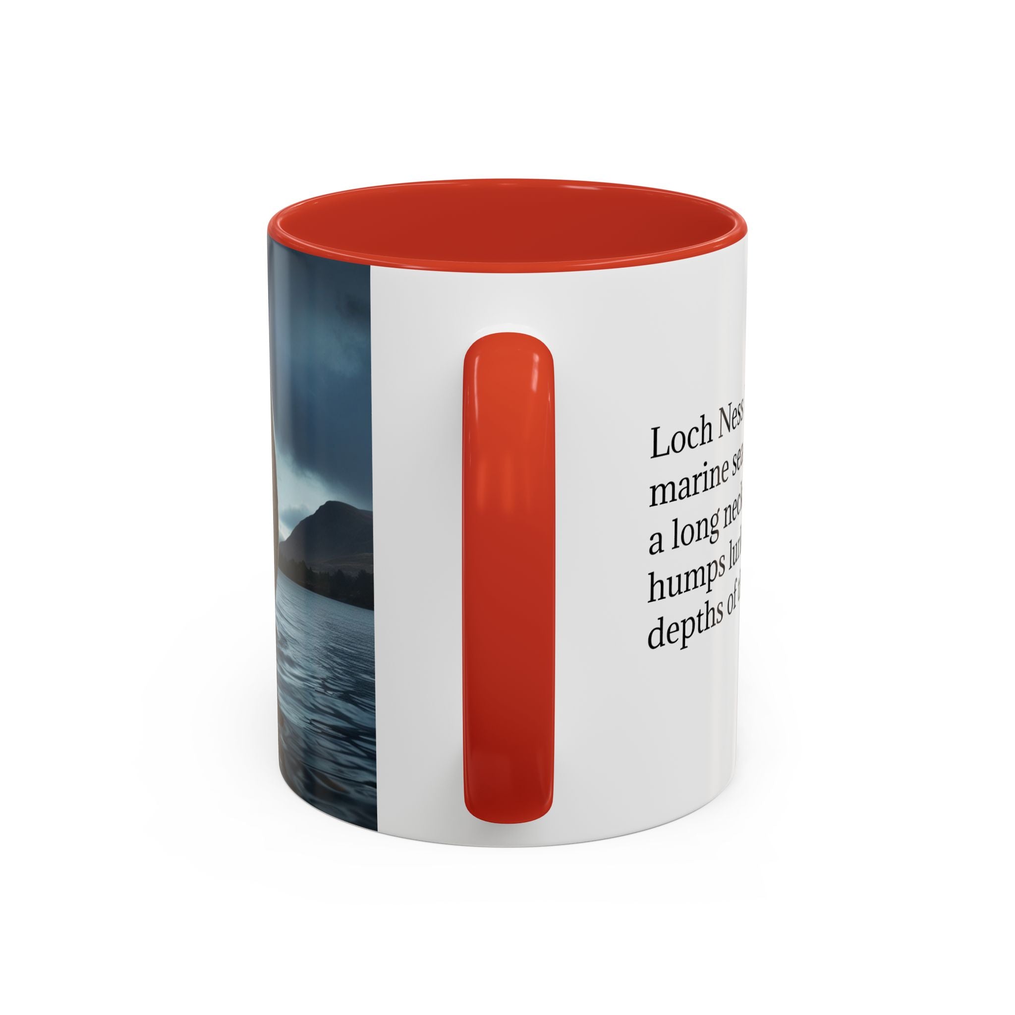 Loch Ness Monster: Nessie Coffee Cup, Legendary Sea Creature, Plesiosaurus Gift