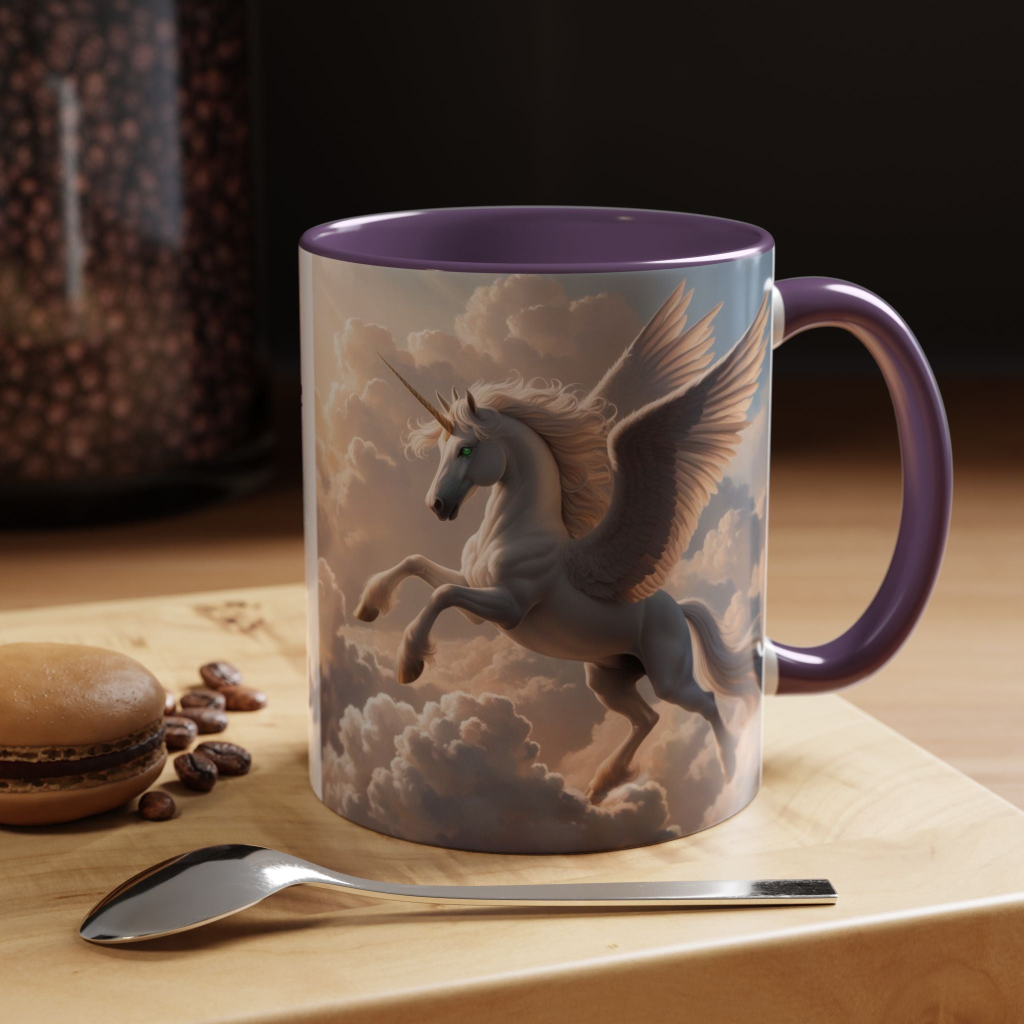 Unicorn Coffee Cup: Enchanted Alicorn Mug, Legendary Creature, Fairytale Gift