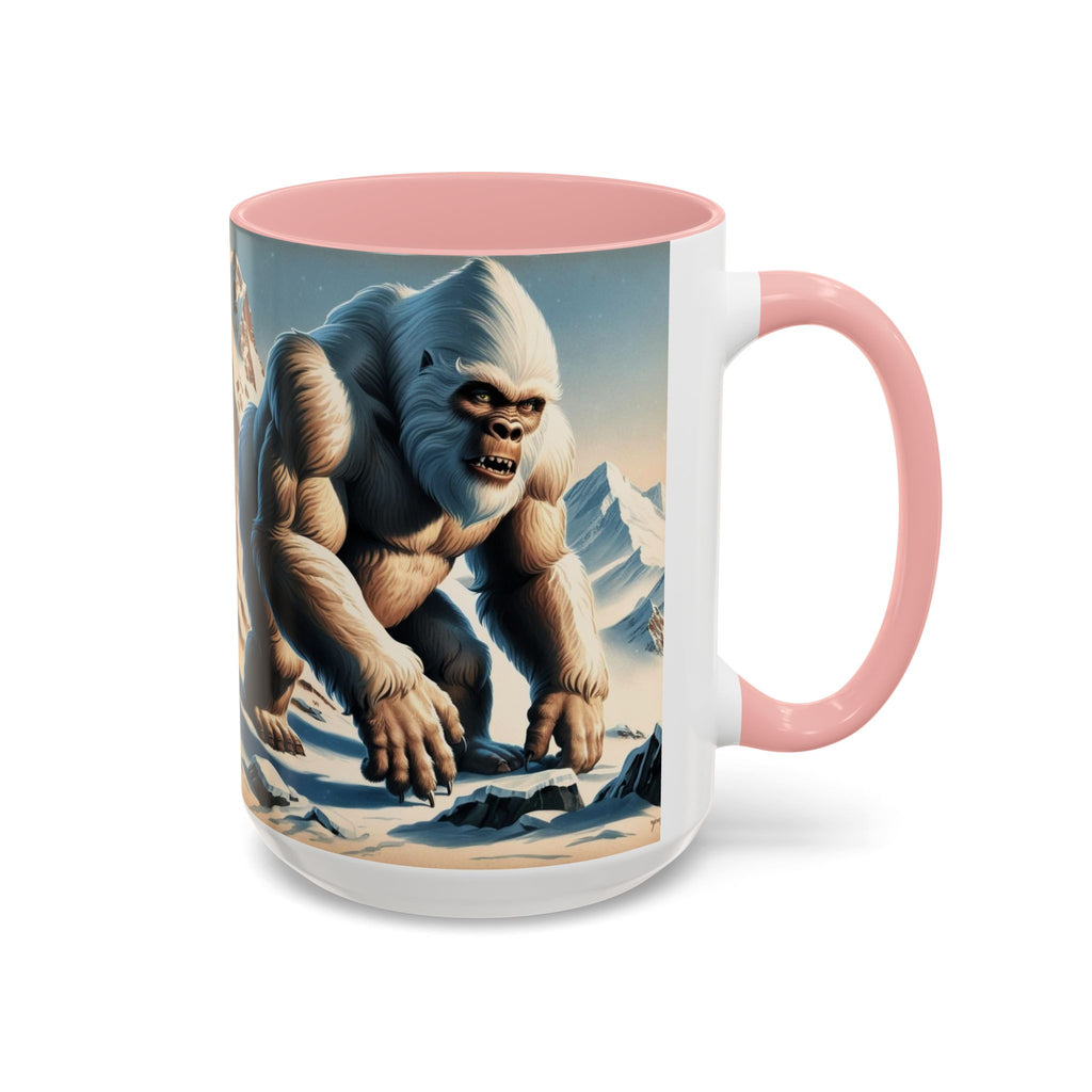 Abominable Snowman Coffee Mug: Himalayan Mountain Yeti, Mythical Creature, Sasquatch Gift