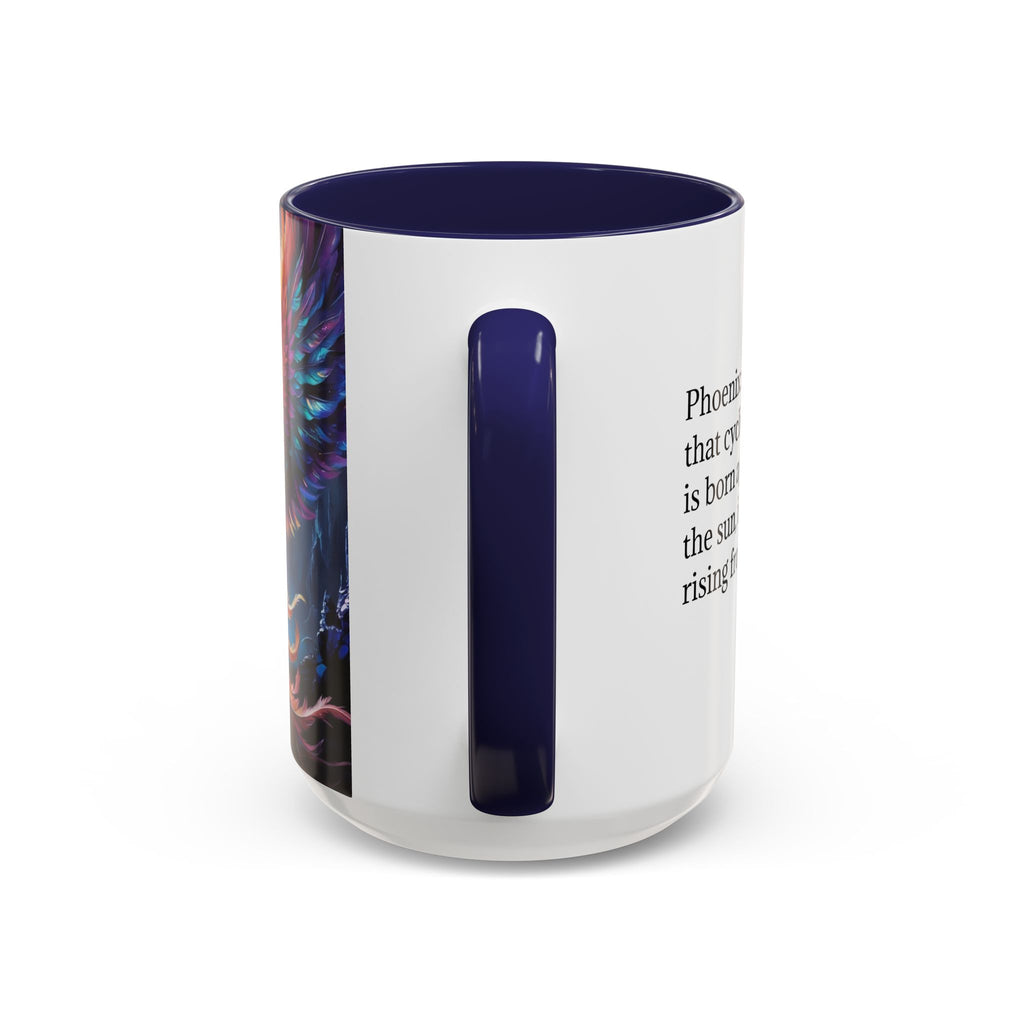 Phoenix Rising Coffee Mug: Firebird, Legendary Creature Coffee Cup, Gift for Women
