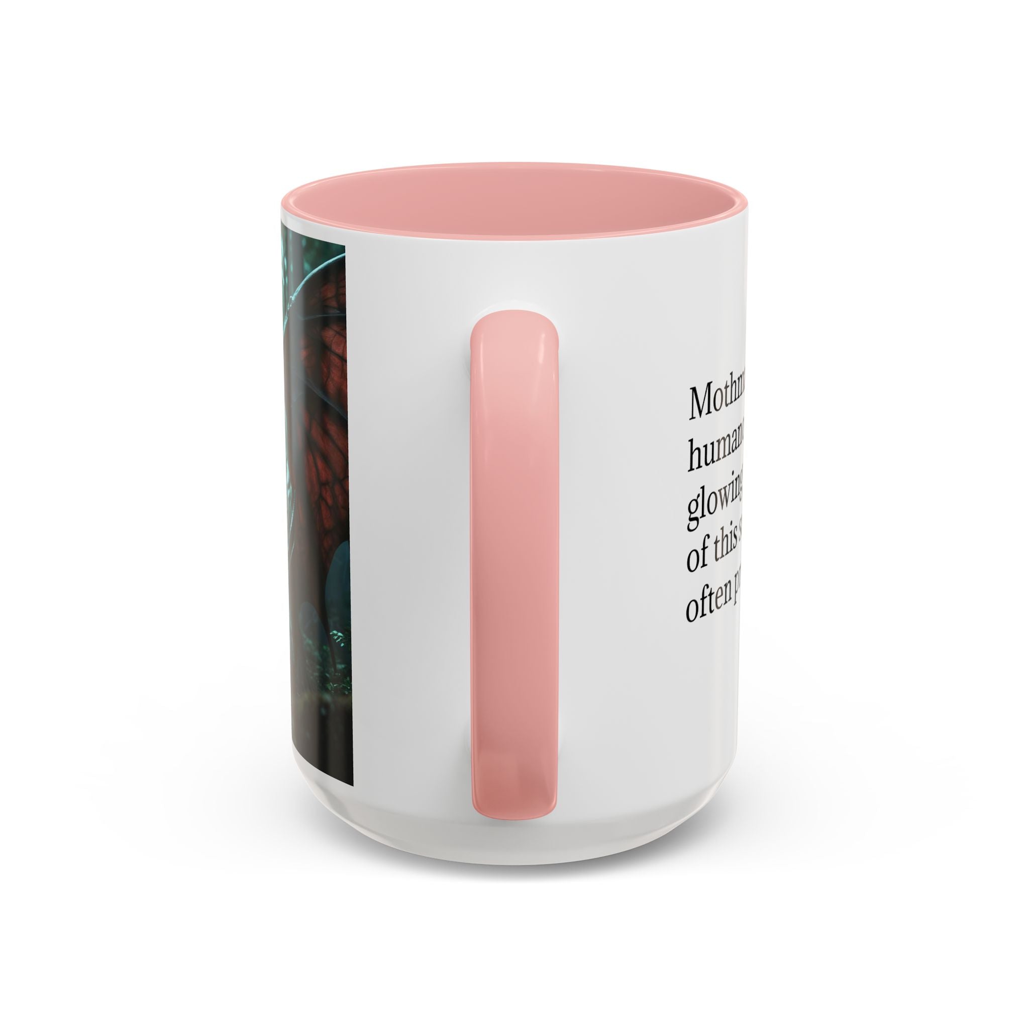 Mothman Mug: Supernatural Monster, Cryptid Mug, Mythical Creature, Urban Legend (Crouching)