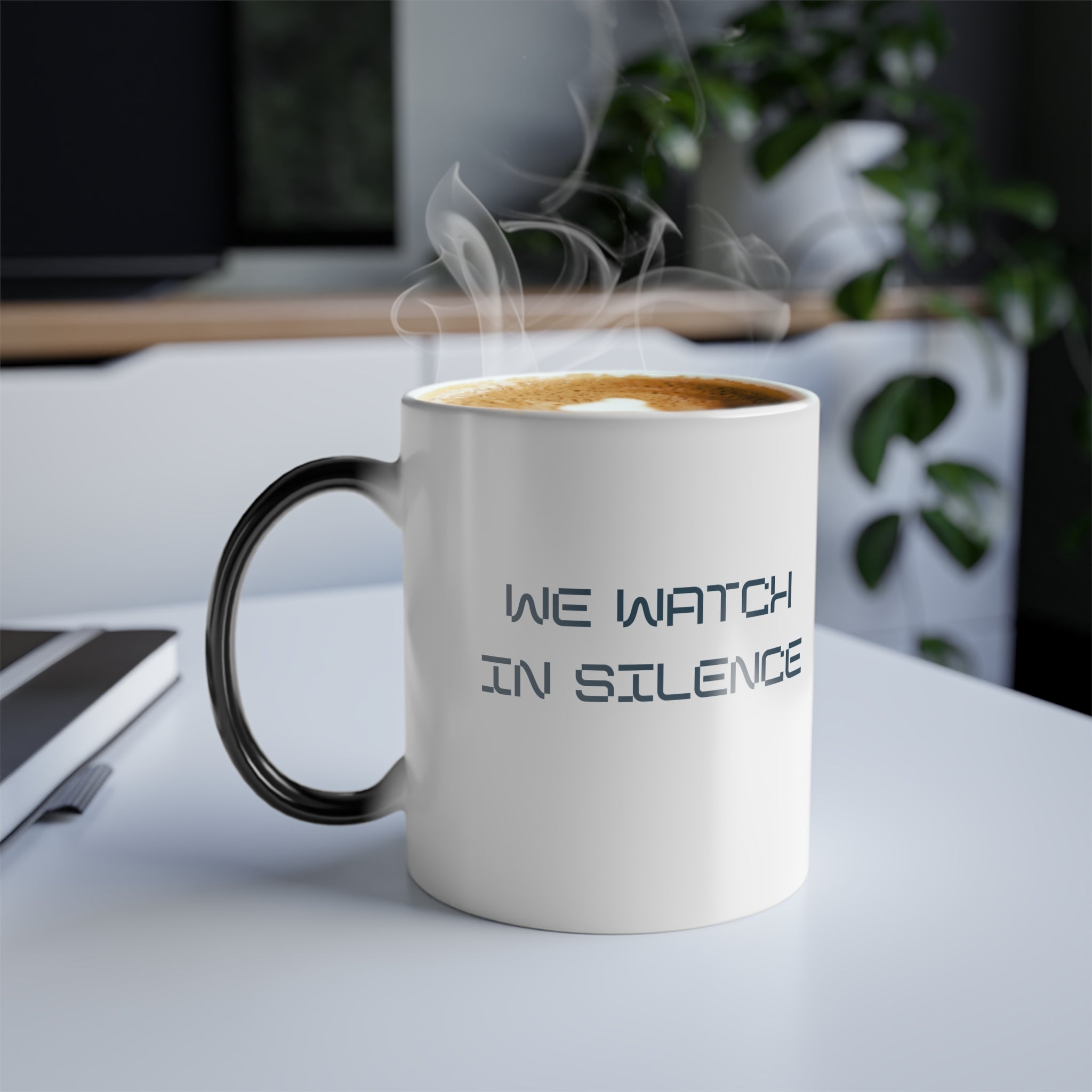 Color Changing Alien Coffee Mug: Extraterrestrial Watchers, Conspiracy Theory