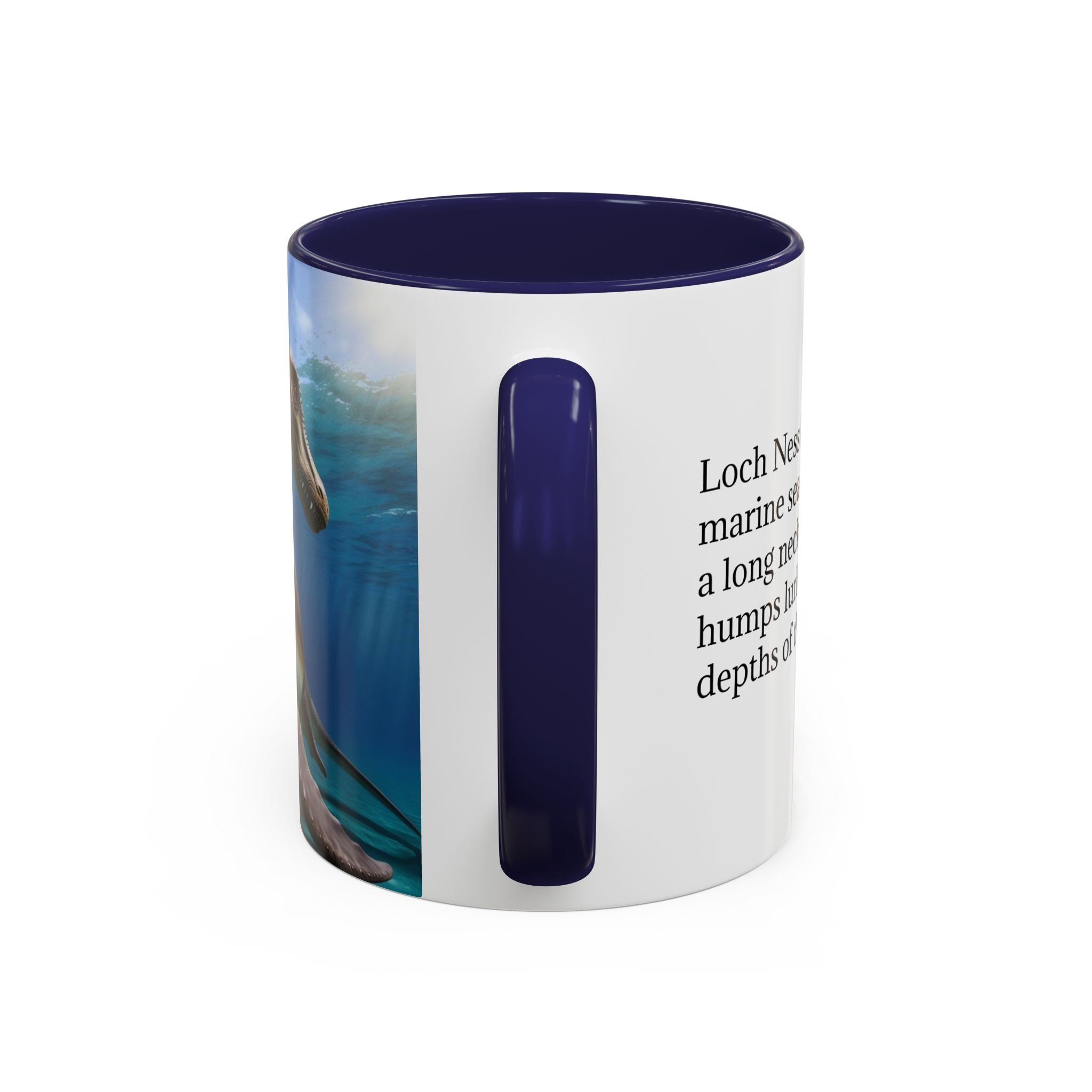 Loch Ness Monster: Nessie Coffee Mug, Mythical Sea Creature, Plesiosaurus Gift