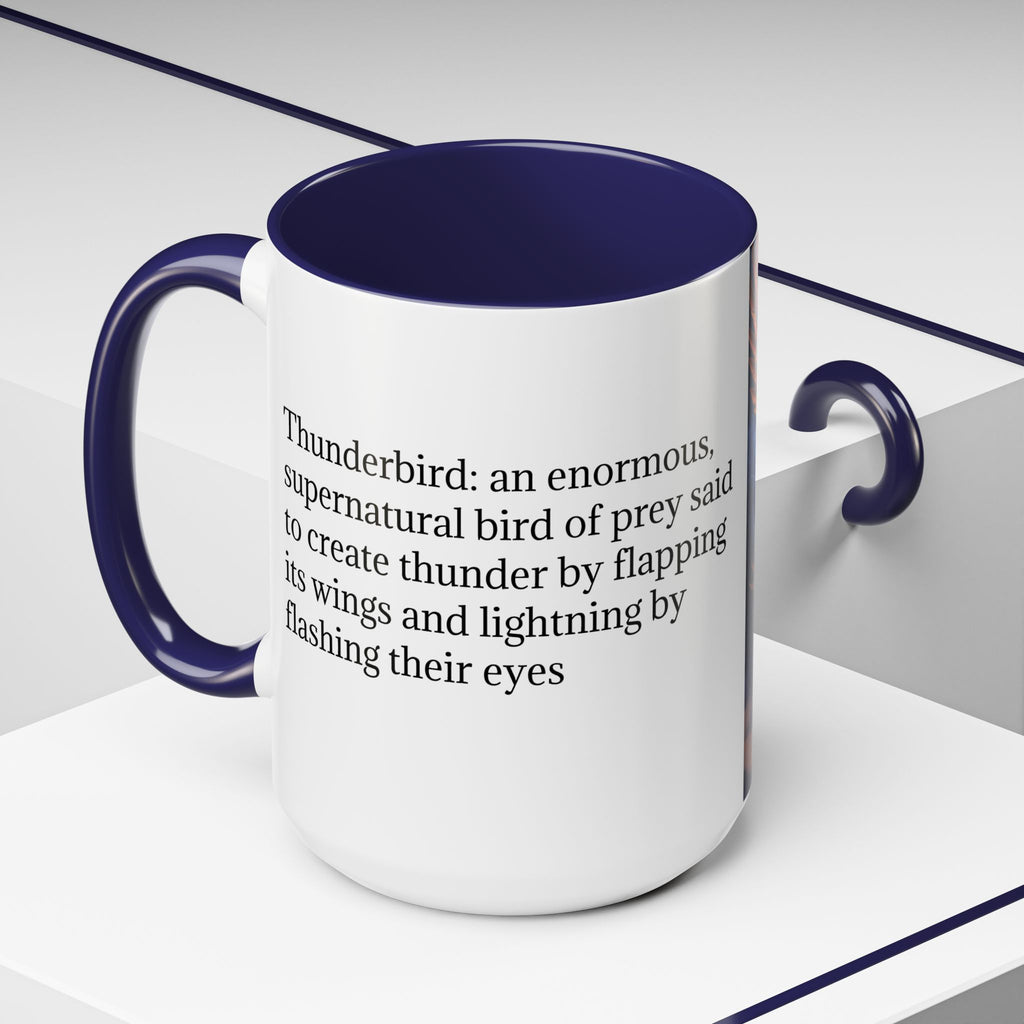 Thunderbird Coffee Mug: Native American Spirit Animal, Southwest Folklore