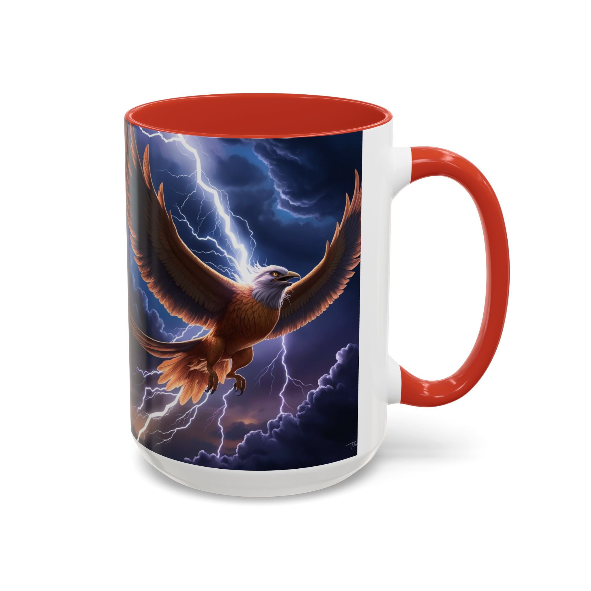 Thunderbird Coffee Mug: Native American Spirit Animal, Southwest Folklore