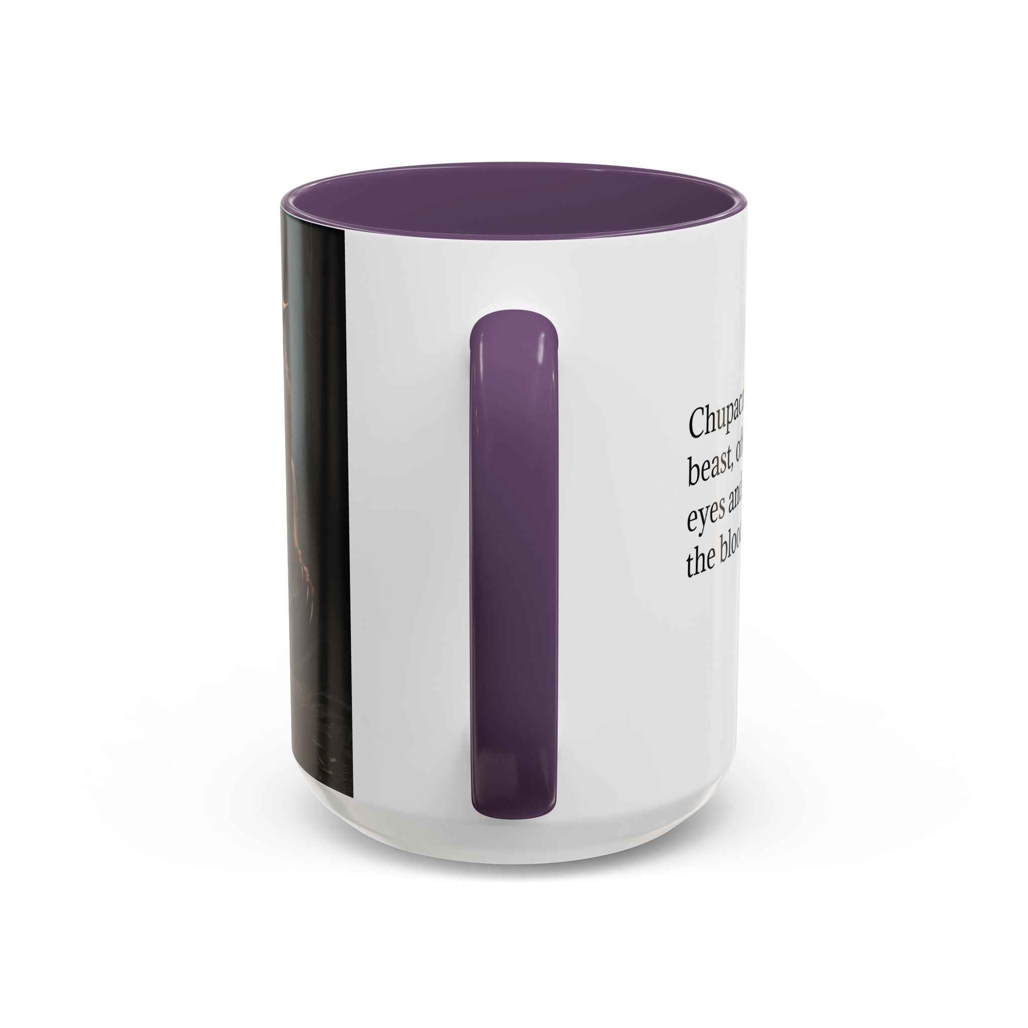 Chupacabra Coffee Mug: Supernatural Beast, Mexican Folklore Gift, Mythical Canine Cryptid